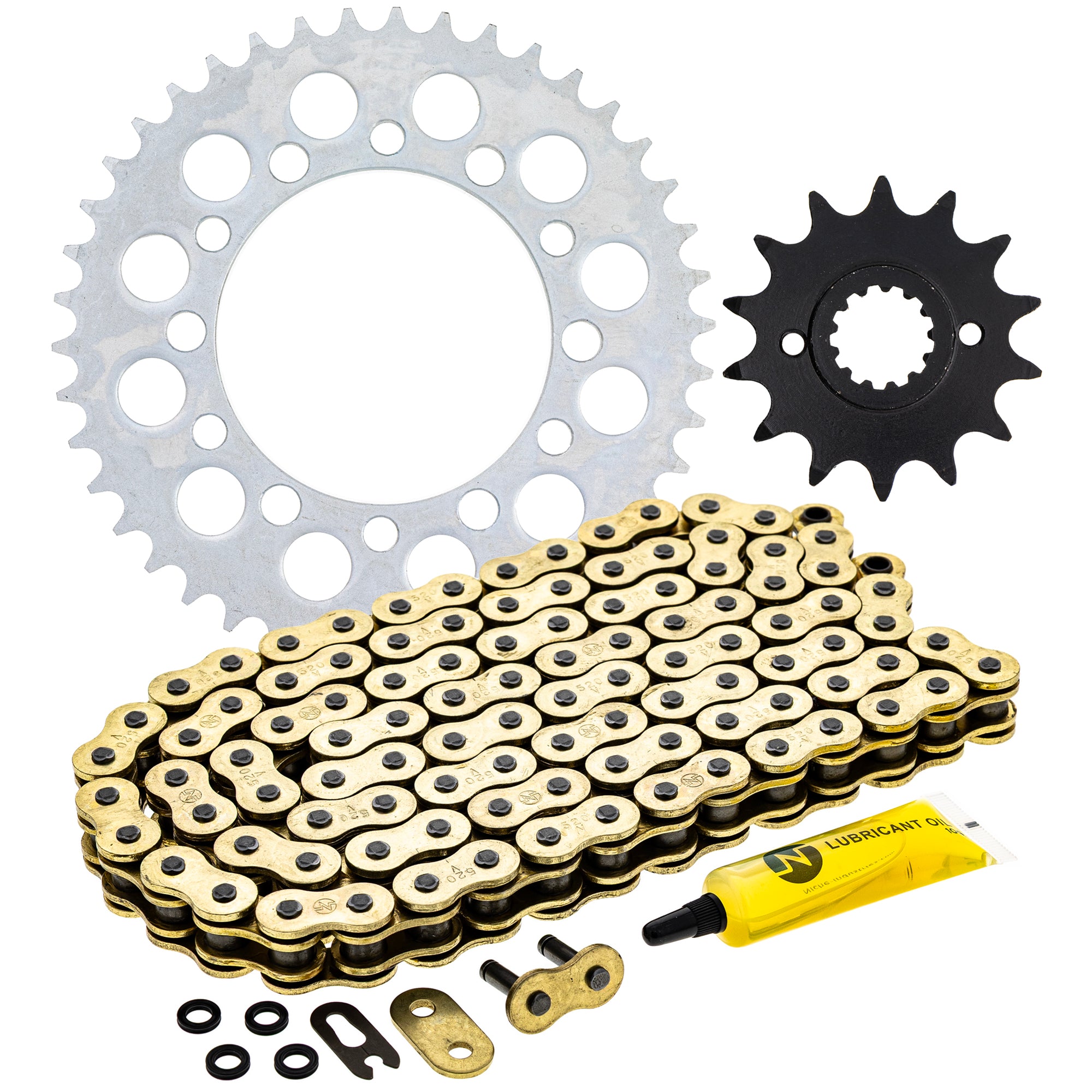 Drive Sprockets & Chain Kit for zOTHER Kawasaki JT Sprocket Honda Ninja 92057-1472 NICHE MK1004745