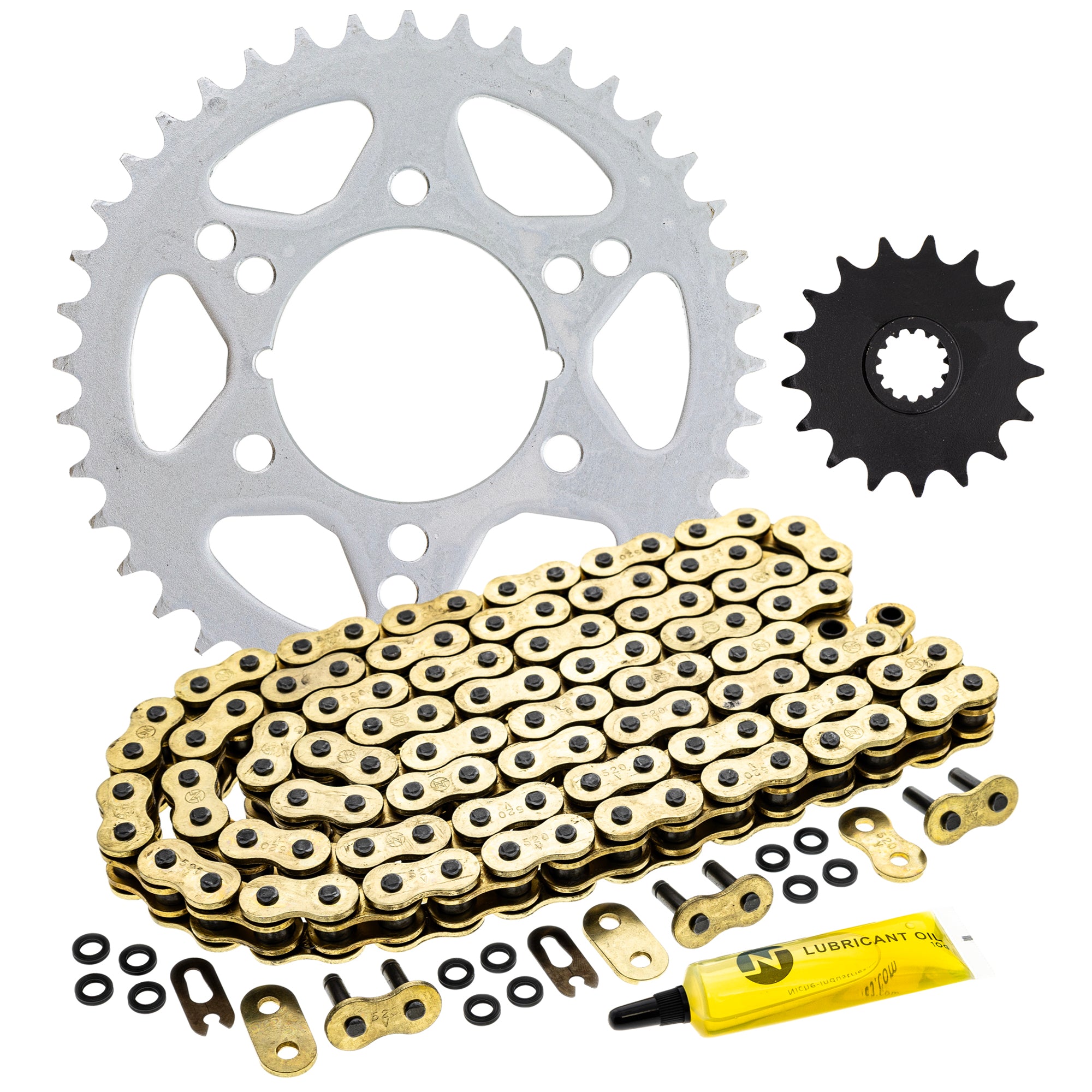 Drive Sprockets & Chain Kit for zOTHER Kawasaki Ninja 42041-1556 92057-1400 92057-0136 NICHE MK1004751