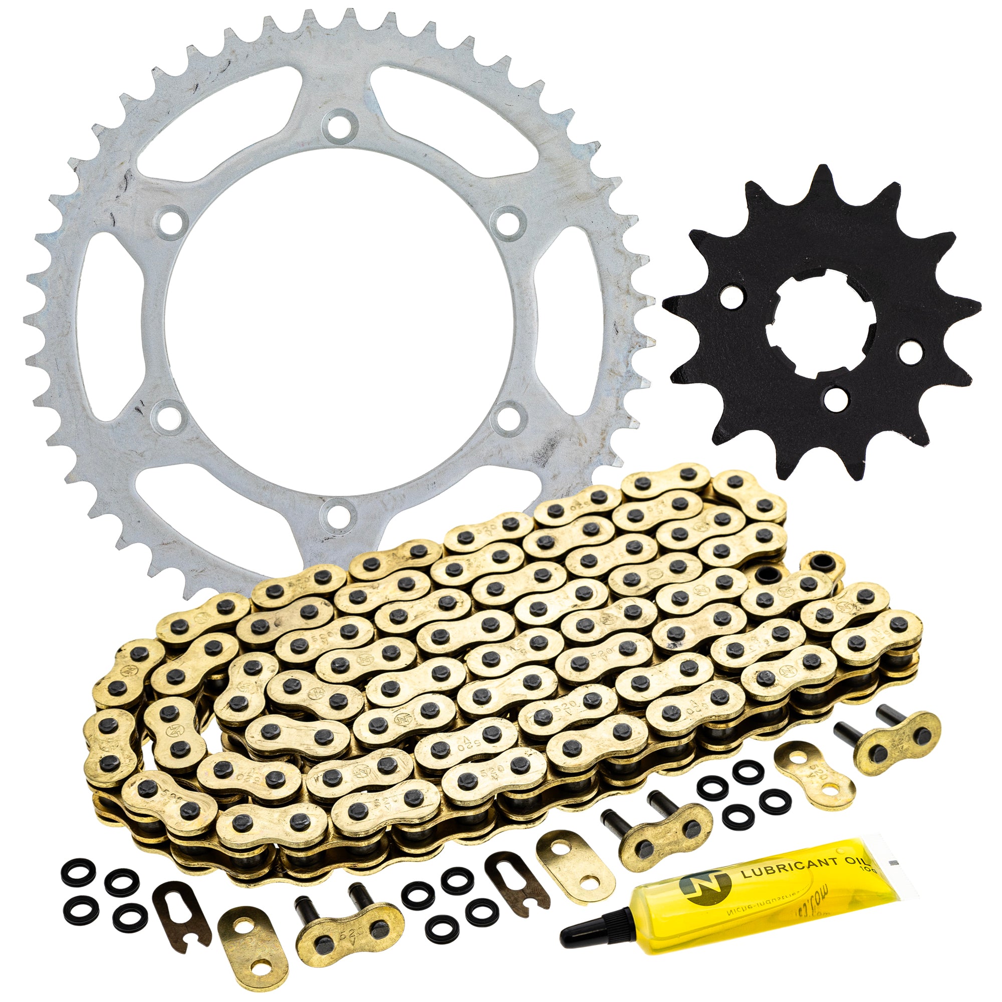 Drive Sprockets & Chain Kit for zOTHER Yamaha Kawasaki JT Sprocket KDX220R KDX200 NICHE MK1004752