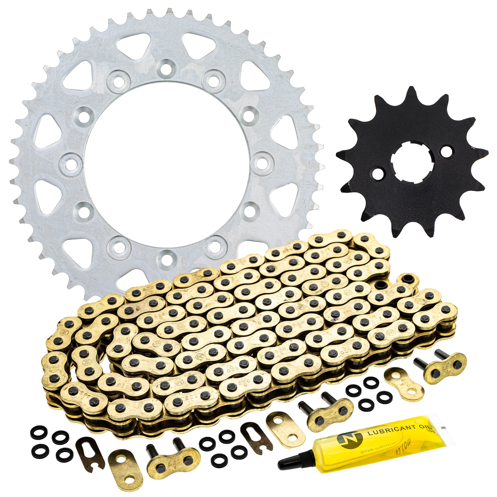 Drive Sprockets & Chain Kit for zOTHER JT Sprocket Honda XR250R XR200R 23801-KK1-000 NICHE MK1004757