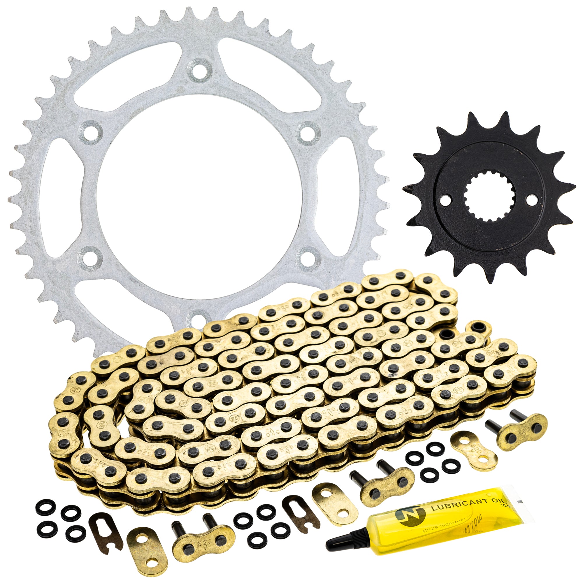 Drive Sprockets & Chain Kit for zOTHER Kawasaki Honda XR400R 92057-0117 92057-0062 NICHE MK1004765