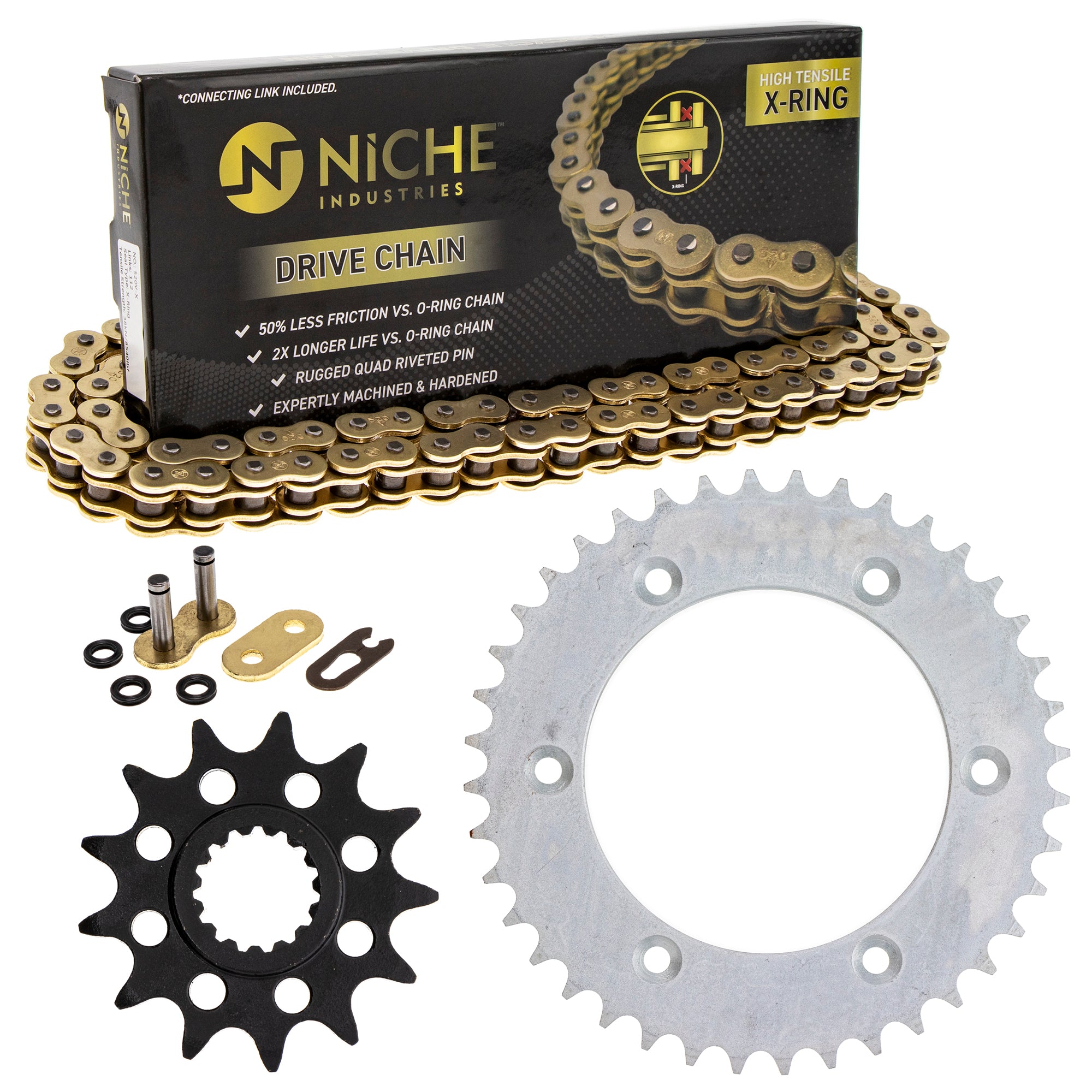 Drive Sprockets & Chain Kit for zOTHER KTM JT Sprocket 520 380 360 300 79233029013 NICHE MK1004807