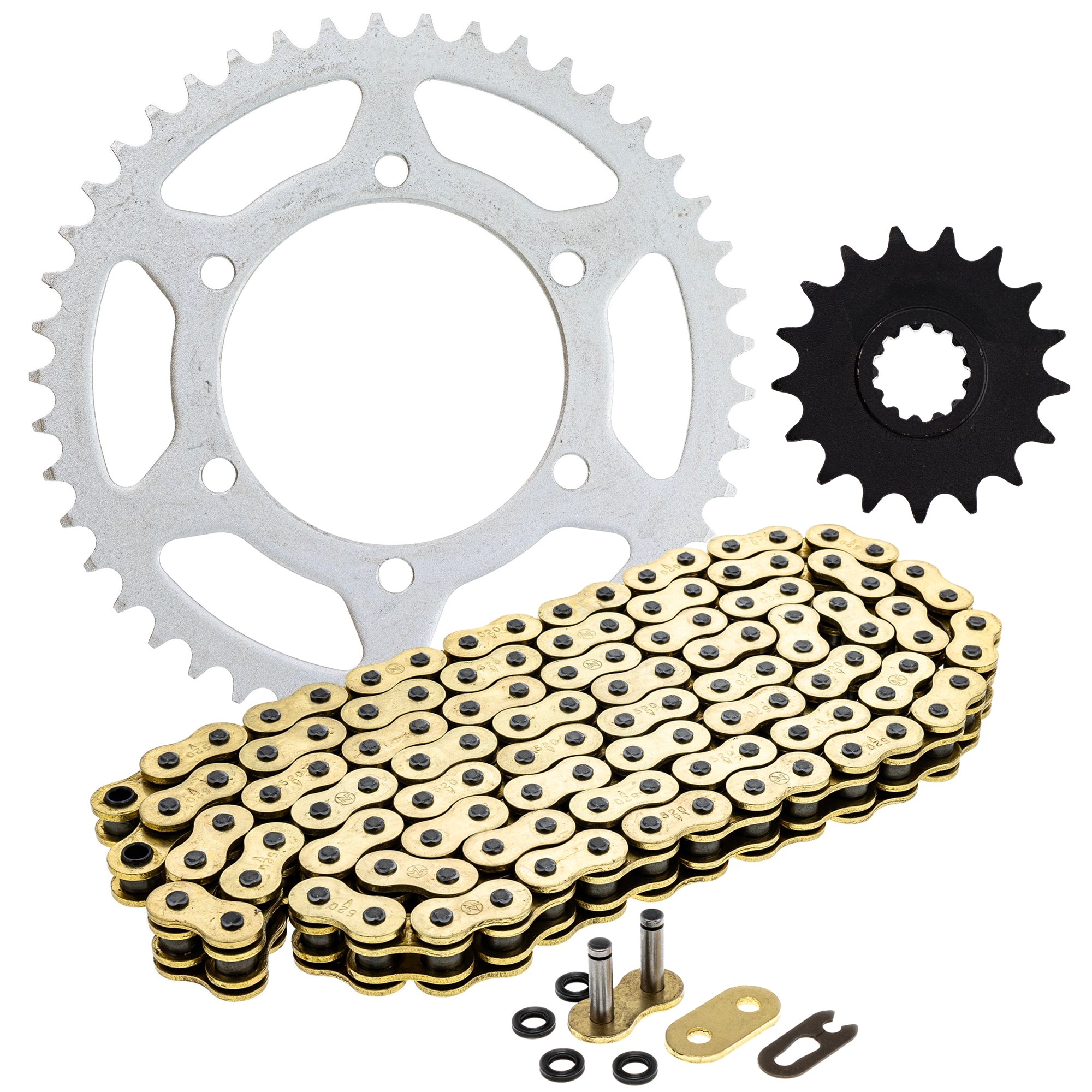 Drive Sprockets & Chain Kit for Yamaha YZF 3CV-17460-00-00 94582-37118-00 NICHE MK1004833