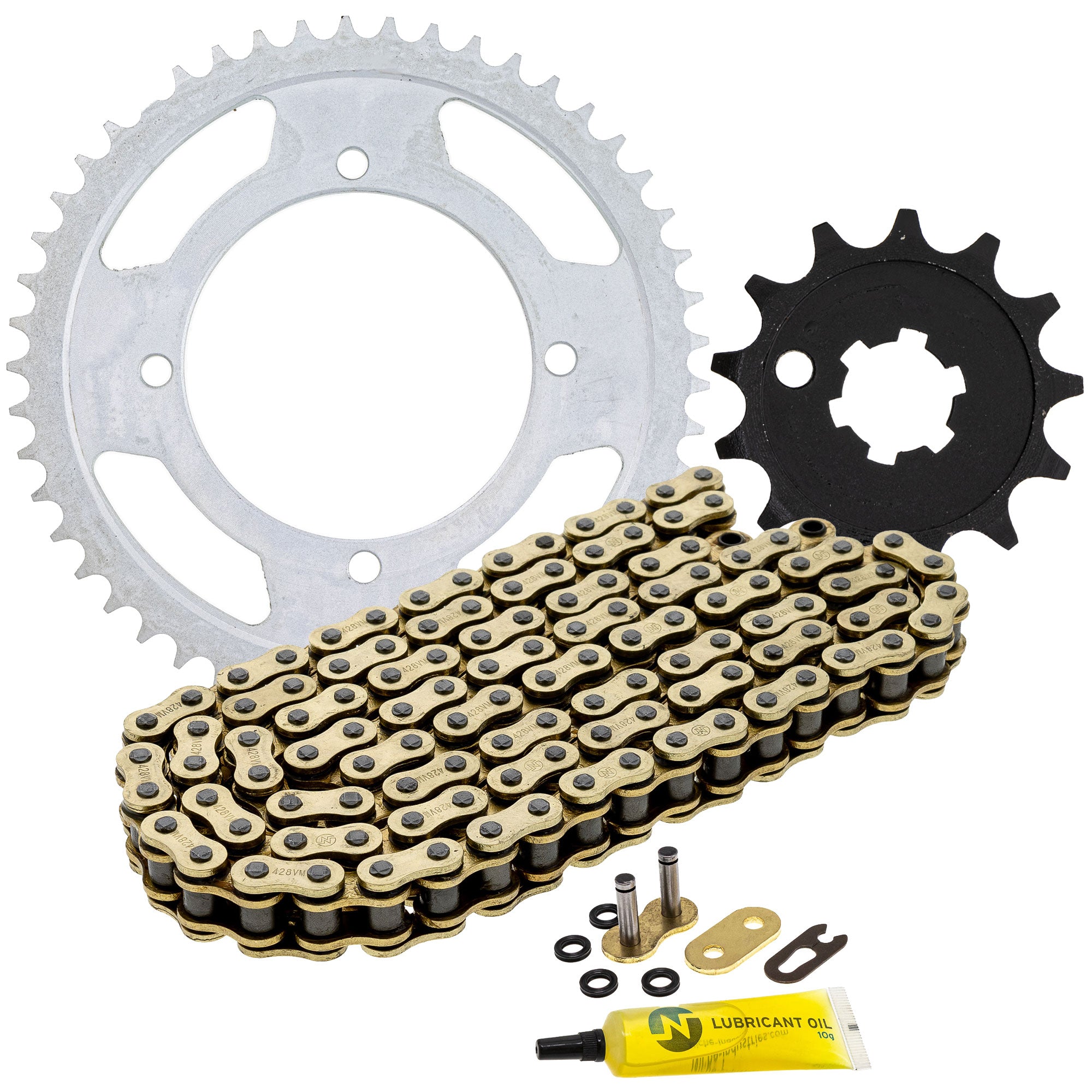 Drive Sprockets & Chain Kit for zOTHER Suzuki KTM Kawasaki Honda KX80 40530-KSJ-003 NICHE MK1004837