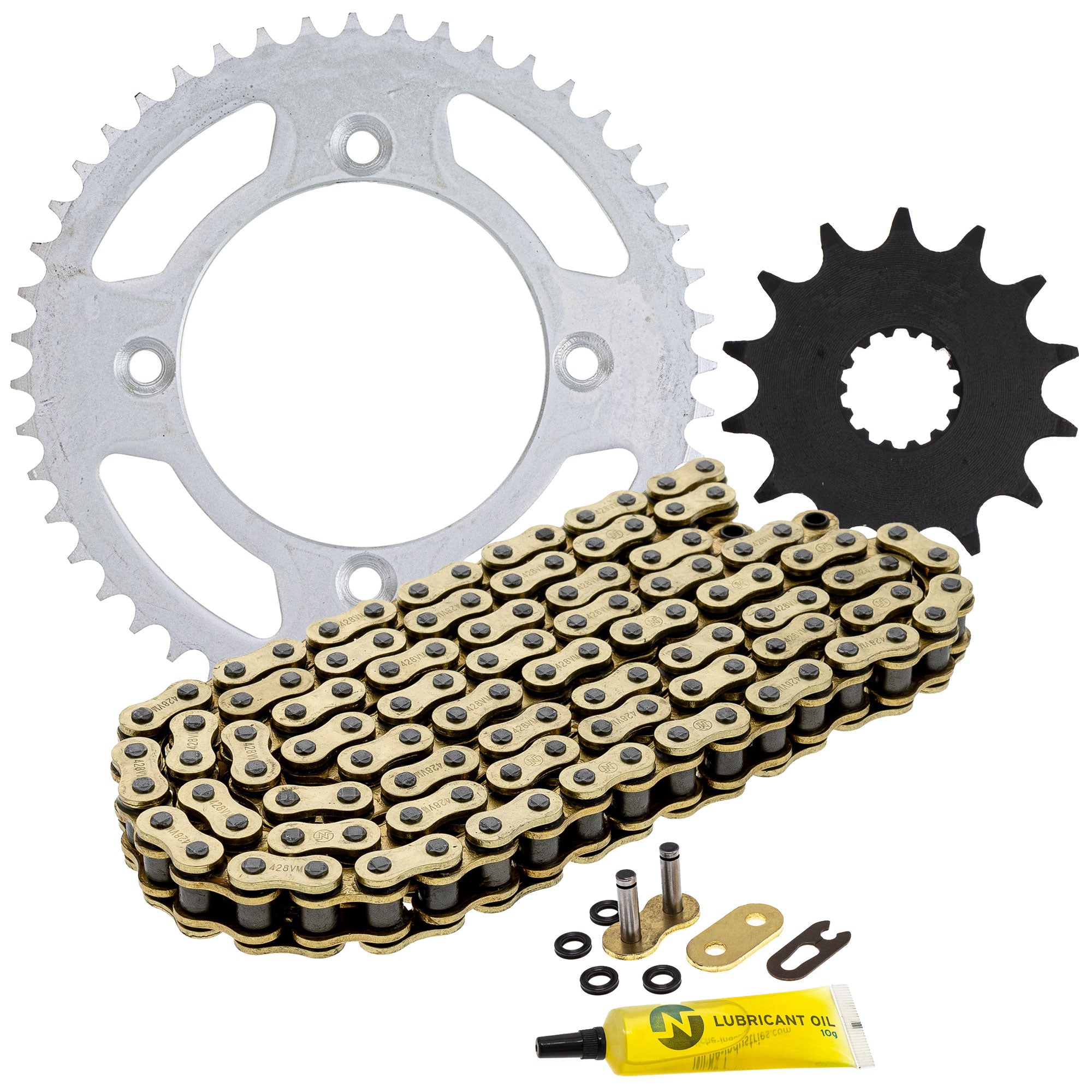 Drive Sprockets & Chain Kit for zOTHER Yamaha YZ85 ES-25447-10-00 9Y582-43117-00 NICHE MK1004840