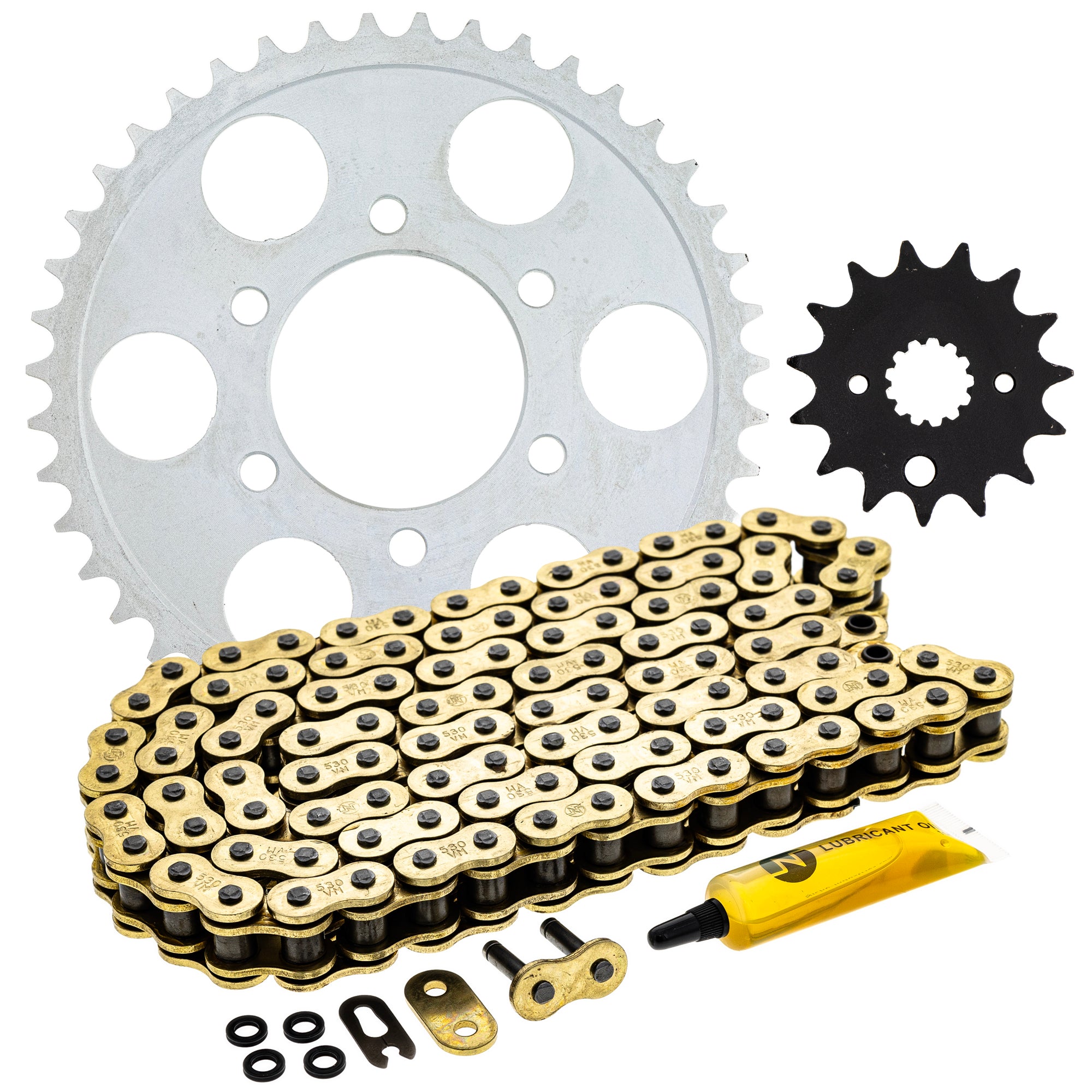 Drive Sprockets & Chain Kit for zOTHER Yamaha Suzuki JT Sprocket GSXR750 519-KCS1317K-K001 NICHE MK1004845