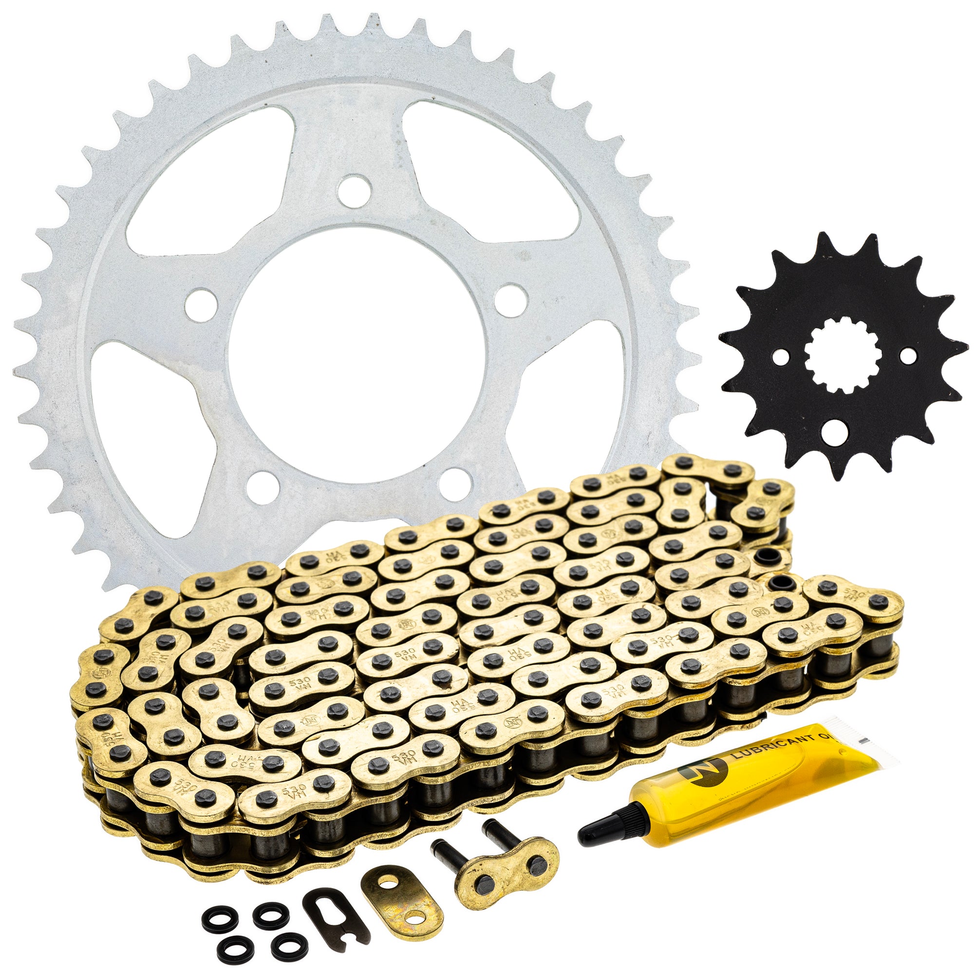 Drive Sprockets & Chain Kit for zOTHER Yamaha Suzuki JT Sprocket GSXR750 519-KCS1318K-K001 NICHE MK1004846