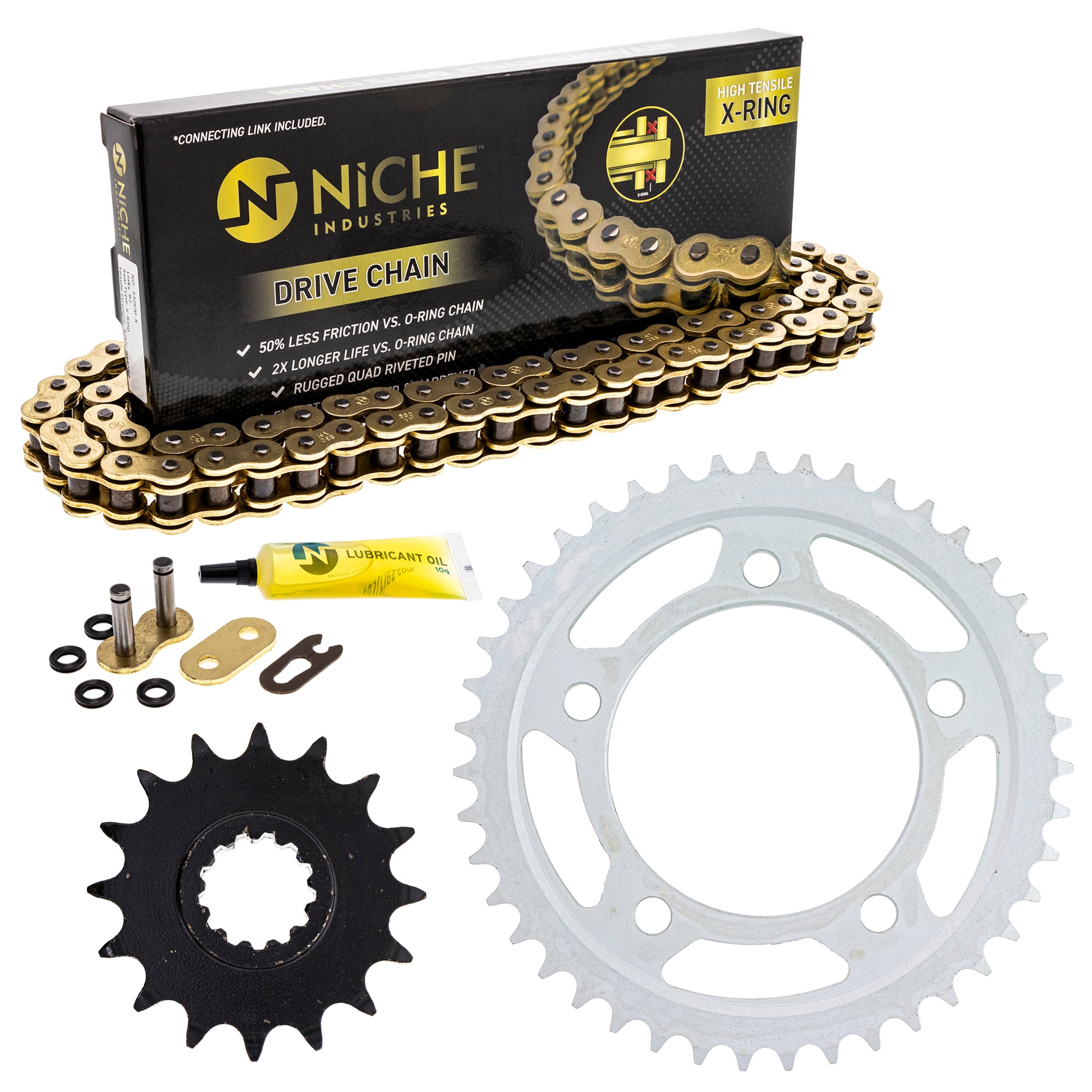 Drive Sprockets & Chain Kit for zOTHER JT Sprocket Honda CBR900RR 519-KCS1323K-K001 NICHE MK1004851