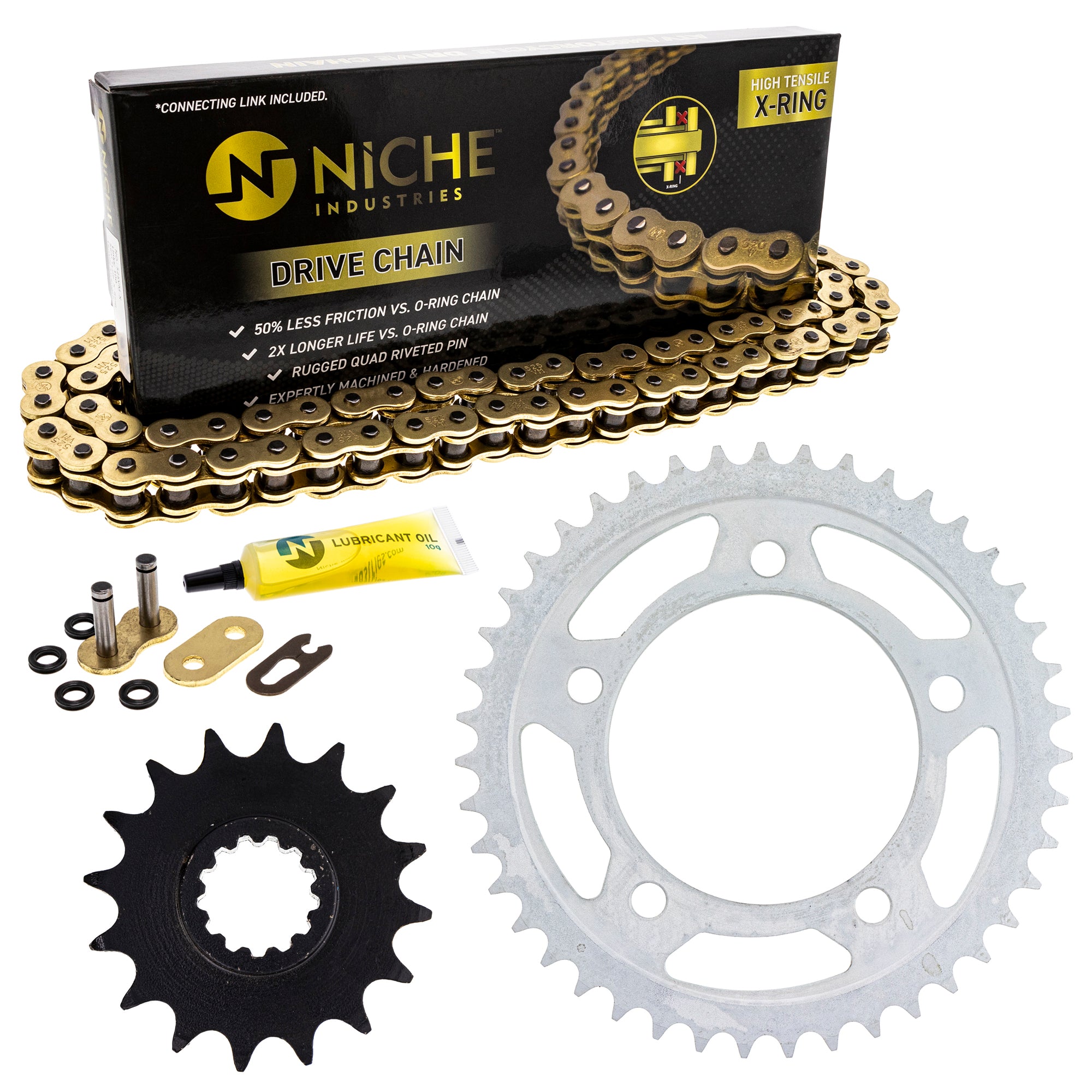 Drive Sprockets & Chain Kit for zOTHER JT Sprocket Honda CBR900RR 519-KCS1376K-K001 NICHE MK1004904