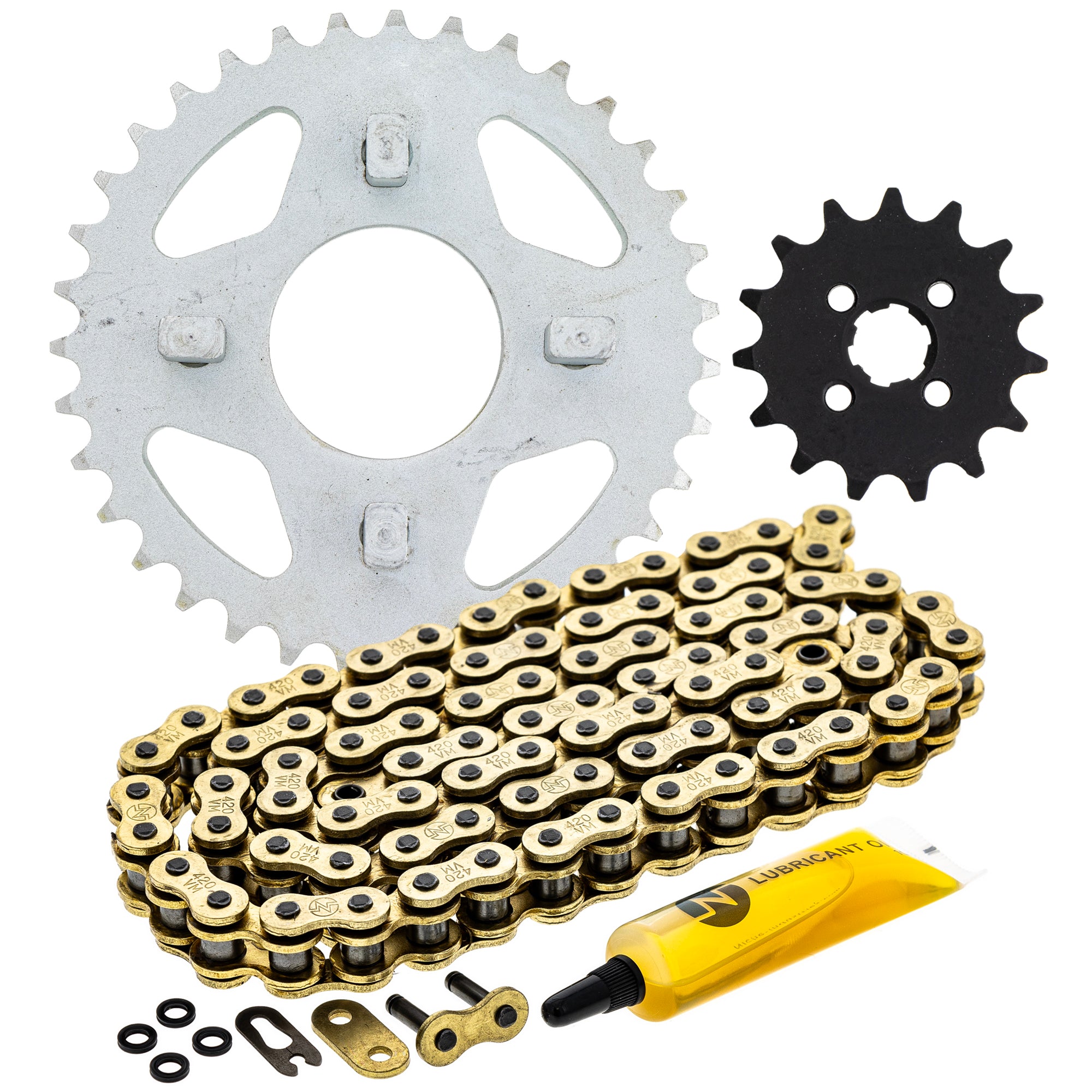 Drive Sprockets & Chain Kit for zOTHER Honda Trail 405W3-GB2-505 23800-098-000 NICHE MK1004909