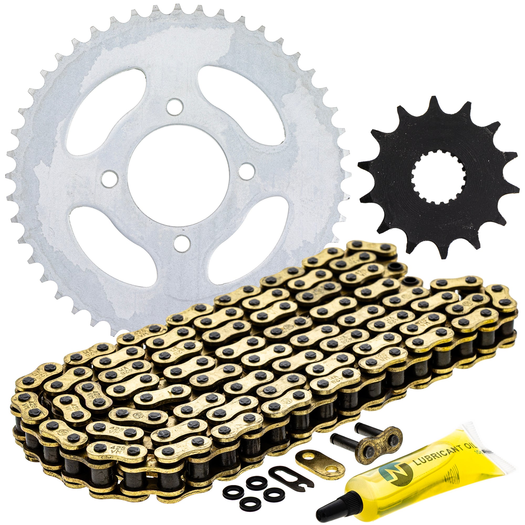 Drive Sprockets & Chain Kit for zOTHER Suzuki JT Sprocket TW200 RM125 NX125 MTX80 NICHE MK1004922
