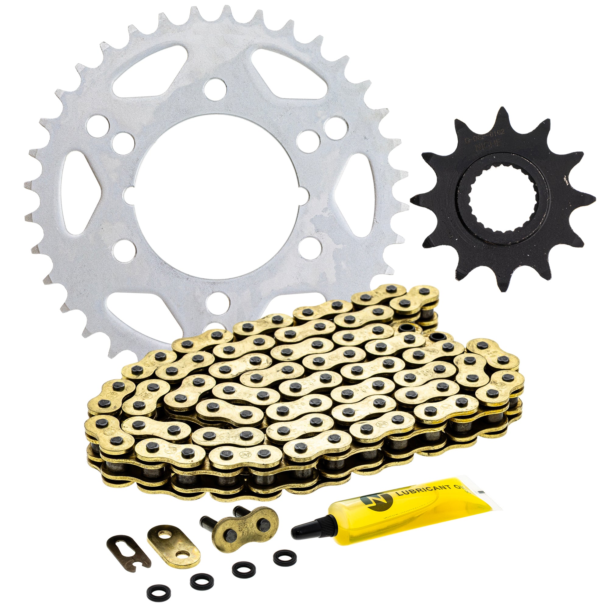 Drive Sprockets & Chain Kit for zOTHER Polaris JT Sprocket Xpress Trail Scrambler NICHE MK1004930