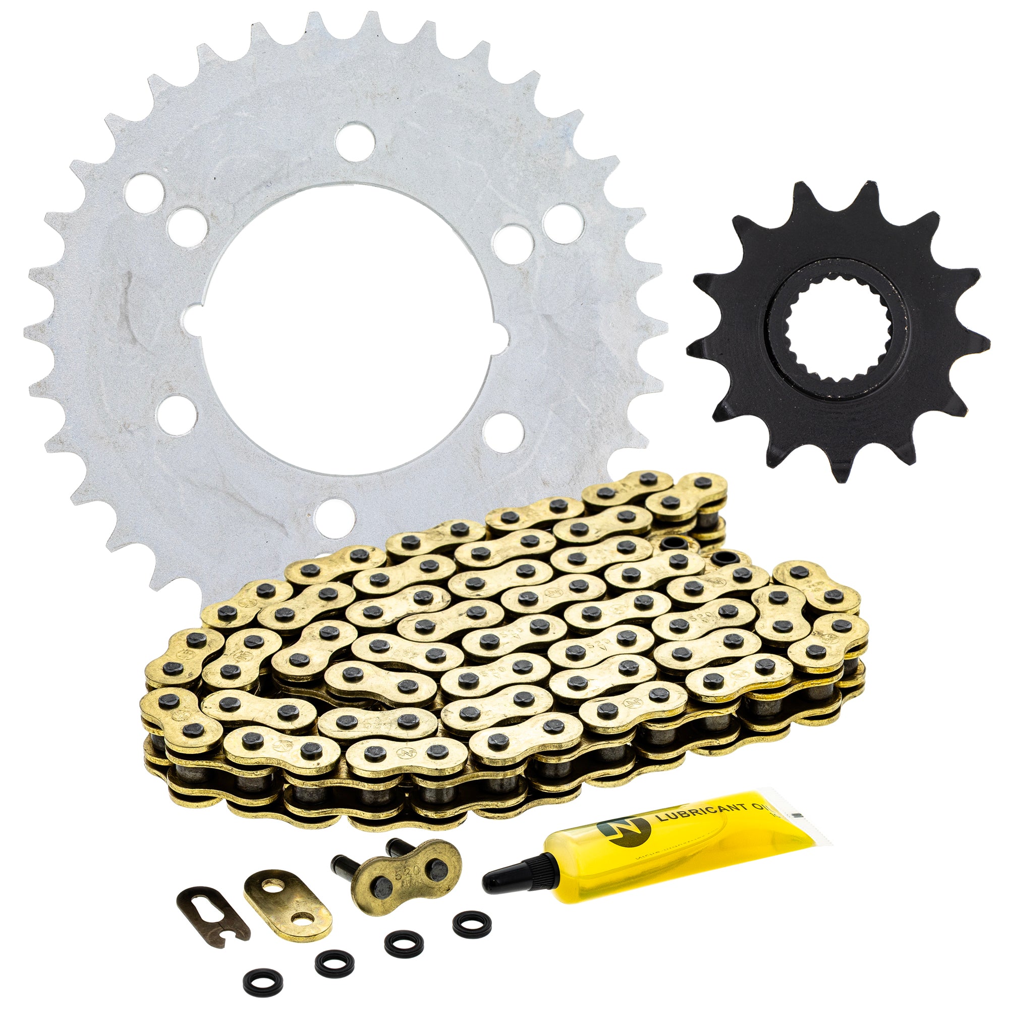 Drive Sprockets & Chain Kit for zOTHER Polaris JT Sprocket Xpress Xplorer Trail Sportsman NICHE MK1004931
