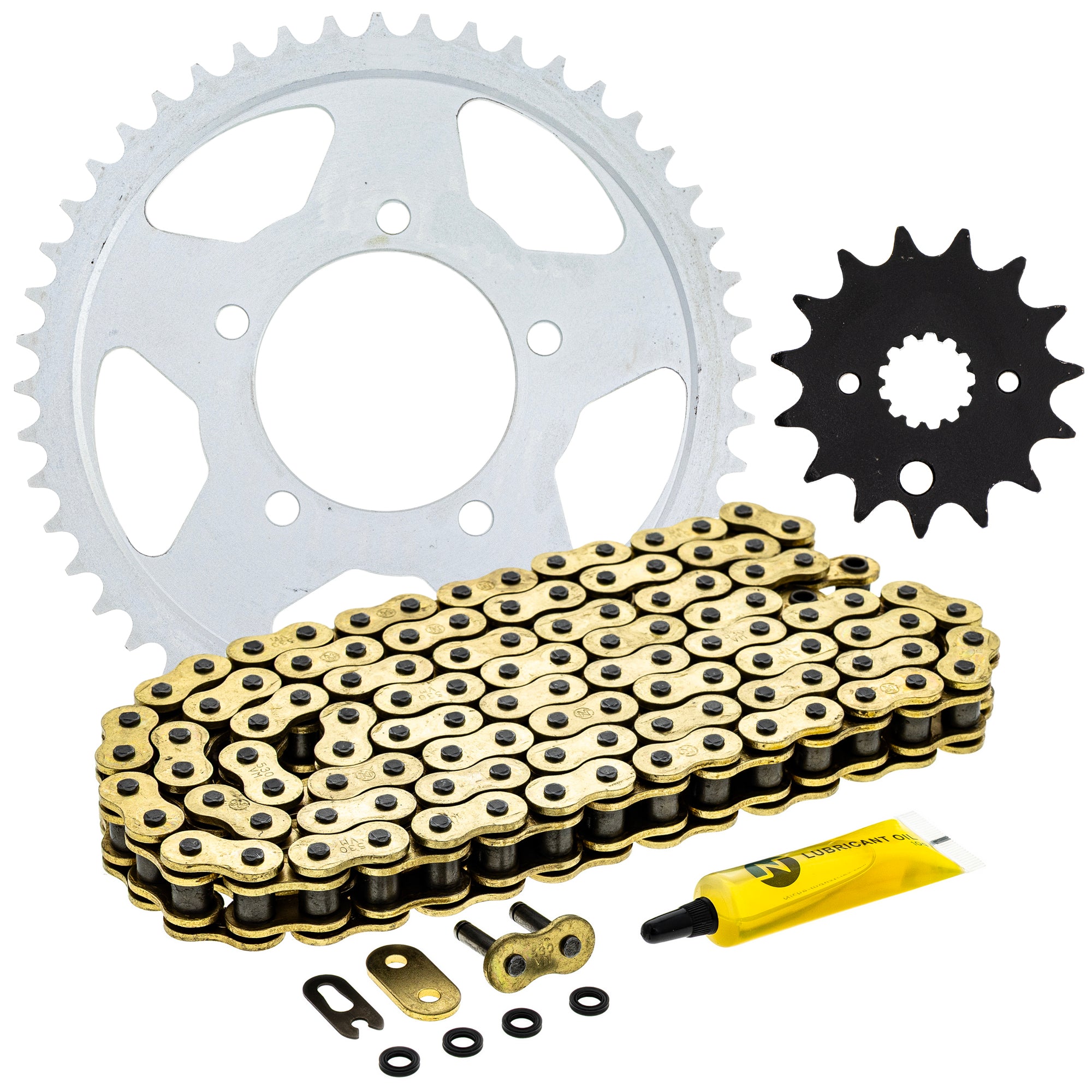 Drive Sprockets & Chain Kit for zOTHER Yamaha Suzuki JT Sprocket Bandit 519-KCS1406K-K001 NICHE MK1004934