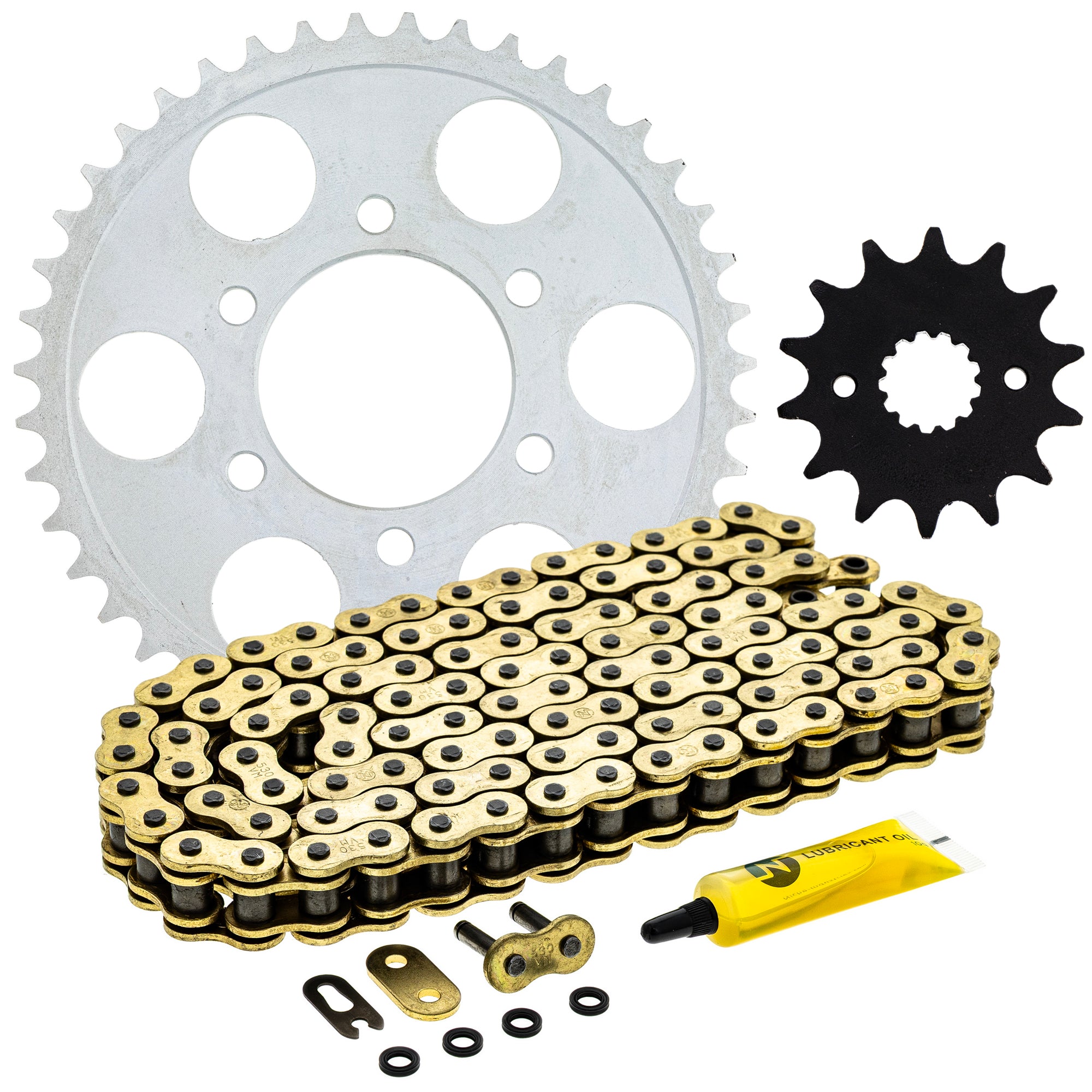 Drive Sprockets & Chain Kit for zOTHER Suzuki JT Sprocket GS750ES GS750E 519-KCS1408K-K001 NICHE MK1004936