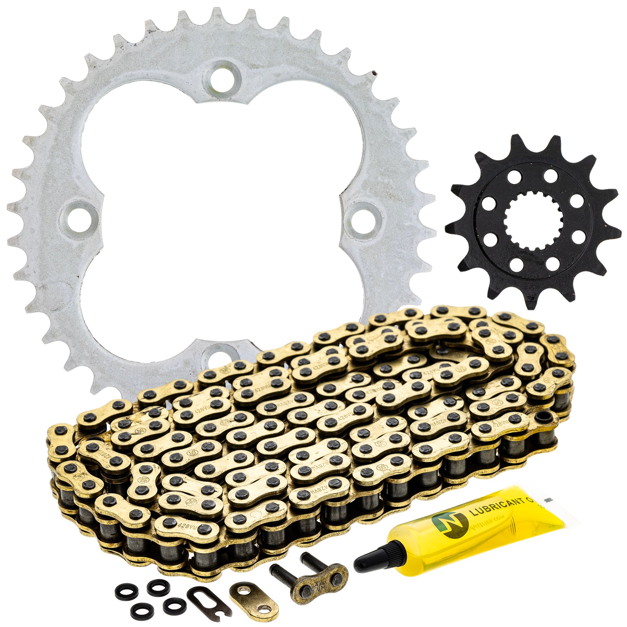 Drive Sprockets & Chain Kit for zOTHER JT Sprocket Honda TRX450 519-KCS1413K-K001 NICHE MK1004941