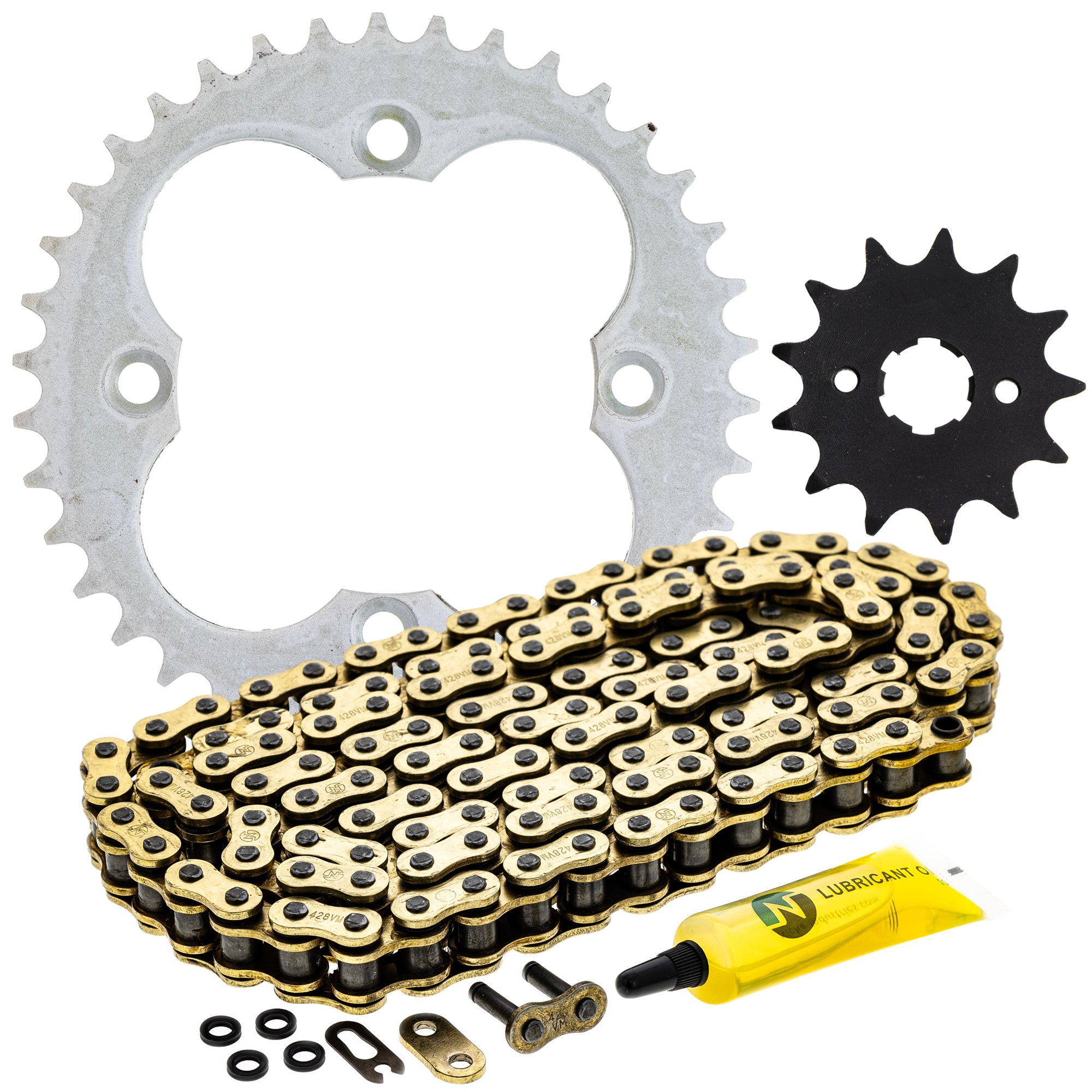 Drive Sprockets & Chain Kit for zOTHER JT Sprocket Honda TRX300 SporTrax 519-KCS1415K-K001 NICHE MK1004943
