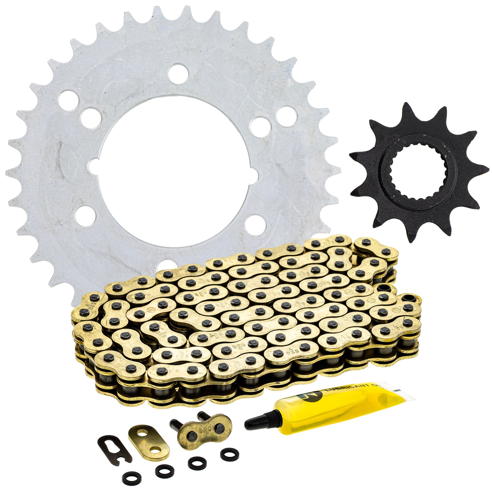 Drive Sprockets & Chain Kit for zOTHER Polaris JT Sprocket Trail 519-KCS1418K-K001 NICHE MK1004946