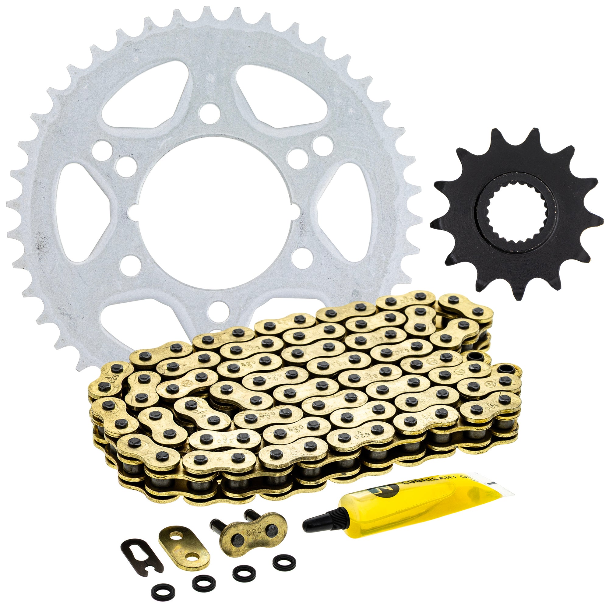 Drive Sprockets & Chain Kit for zOTHER Polaris JT Sprocket Trail Big 519-KCS1423K-K001 NICHE MK1004951