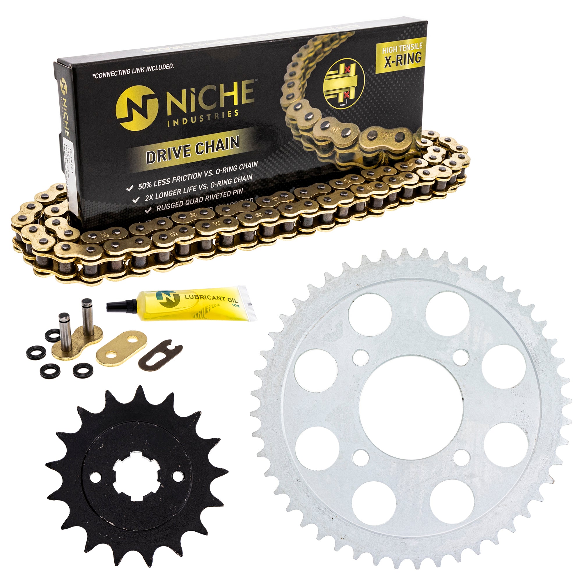 Drive Sprockets & Chain Kit for zOTHER Super 519-KCS1425K-K001 NICHE MK1004953