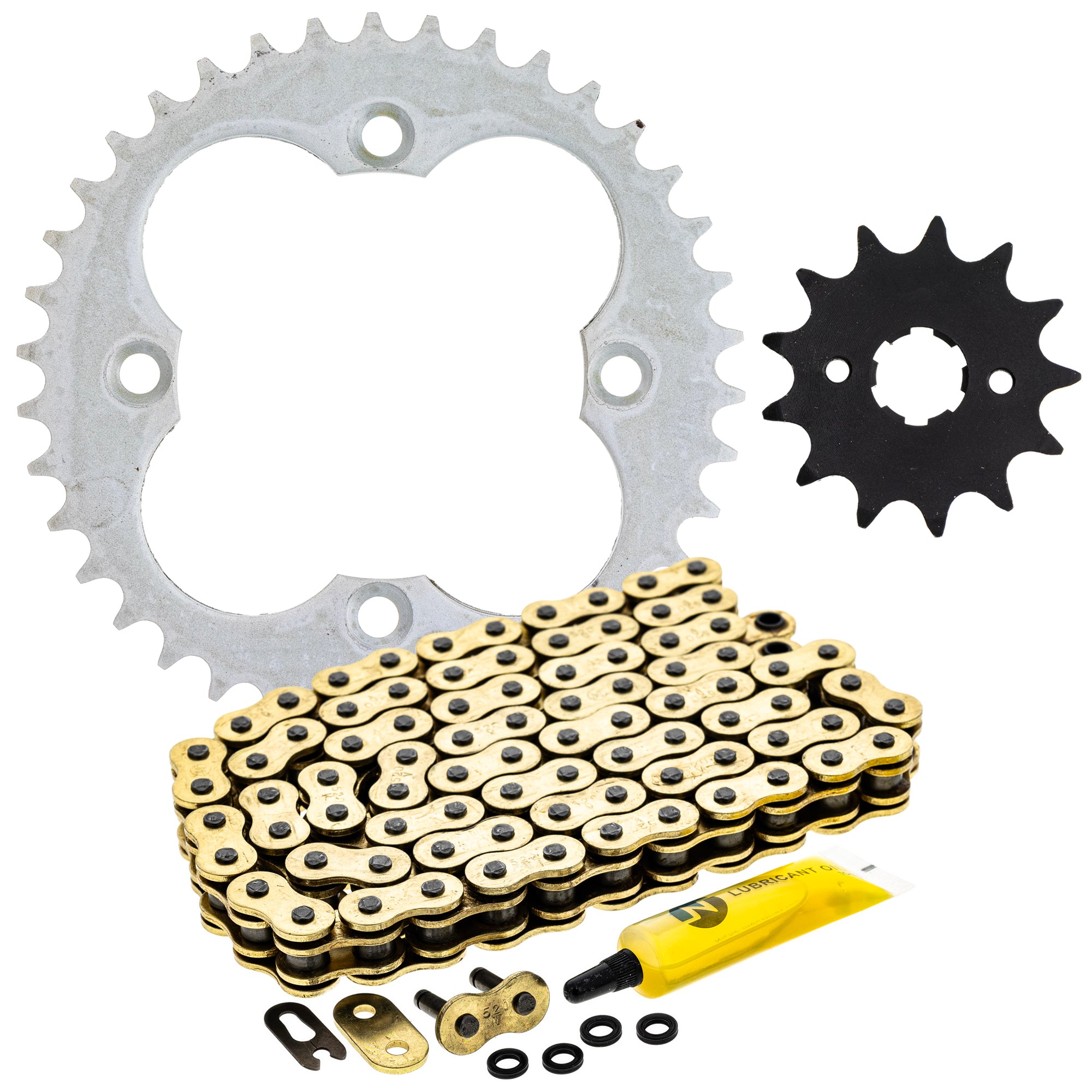 Drive Sprockets & Chain Kit for zOTHER JT Sprocket Honda SporTrax FourTrax NICHE MK1004958