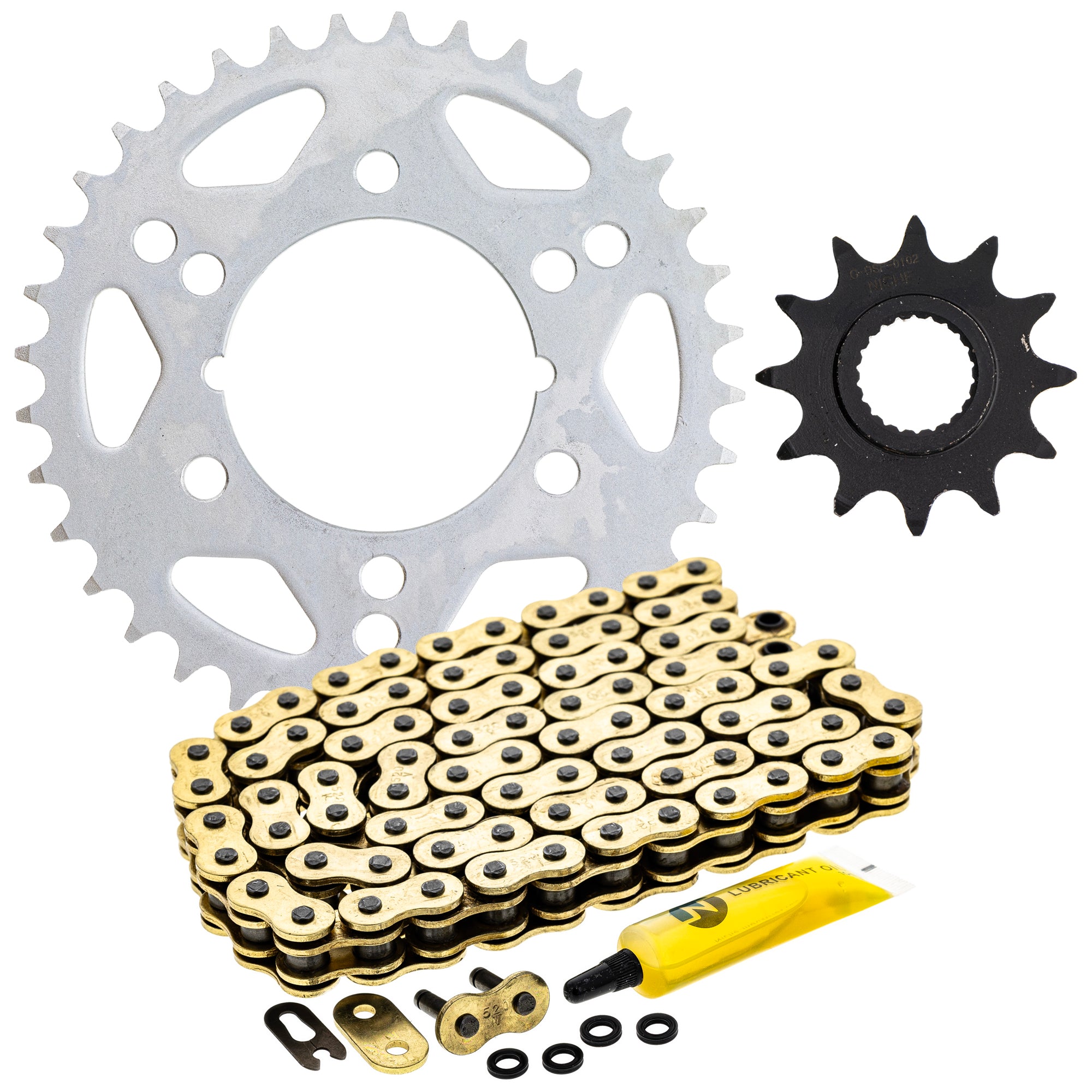 Drive Sprockets & Chain Kit for zOTHER Polaris JT Sprocket Xpress Trail Magnum 300 NICHE MK1004962
