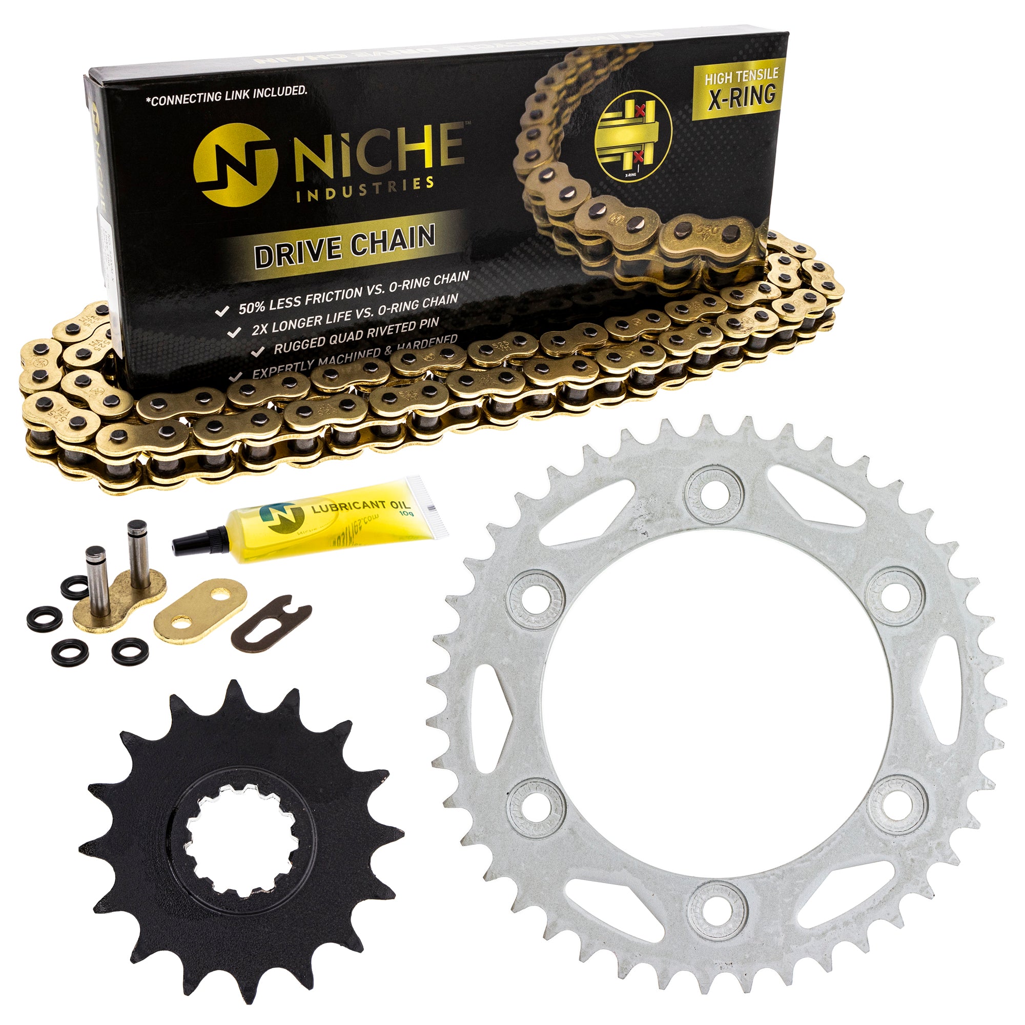 Drive Sprockets & Chain Kit for zOTHER CBR1000RR 519-KCS1452K-K001 NICHE MK1004980