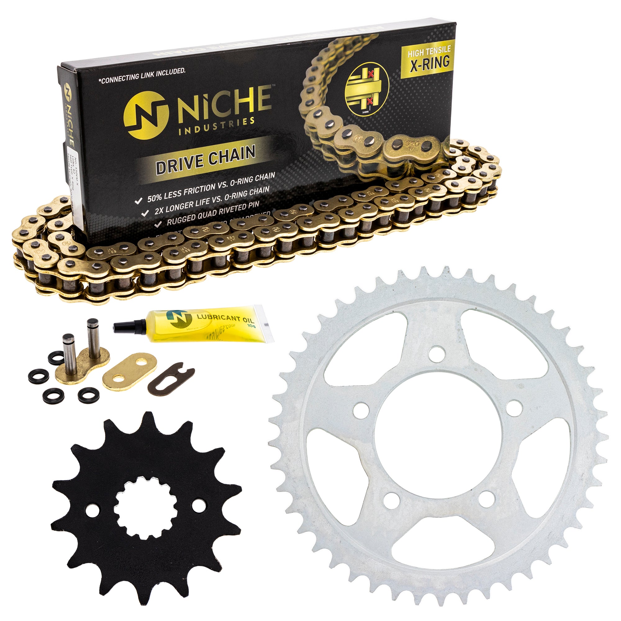 Drive Sprockets & Chain Kit for zOTHER Suzuki JT Sprocket GSXR1100 519-KCS1459K-K001 NICHE MK1004987