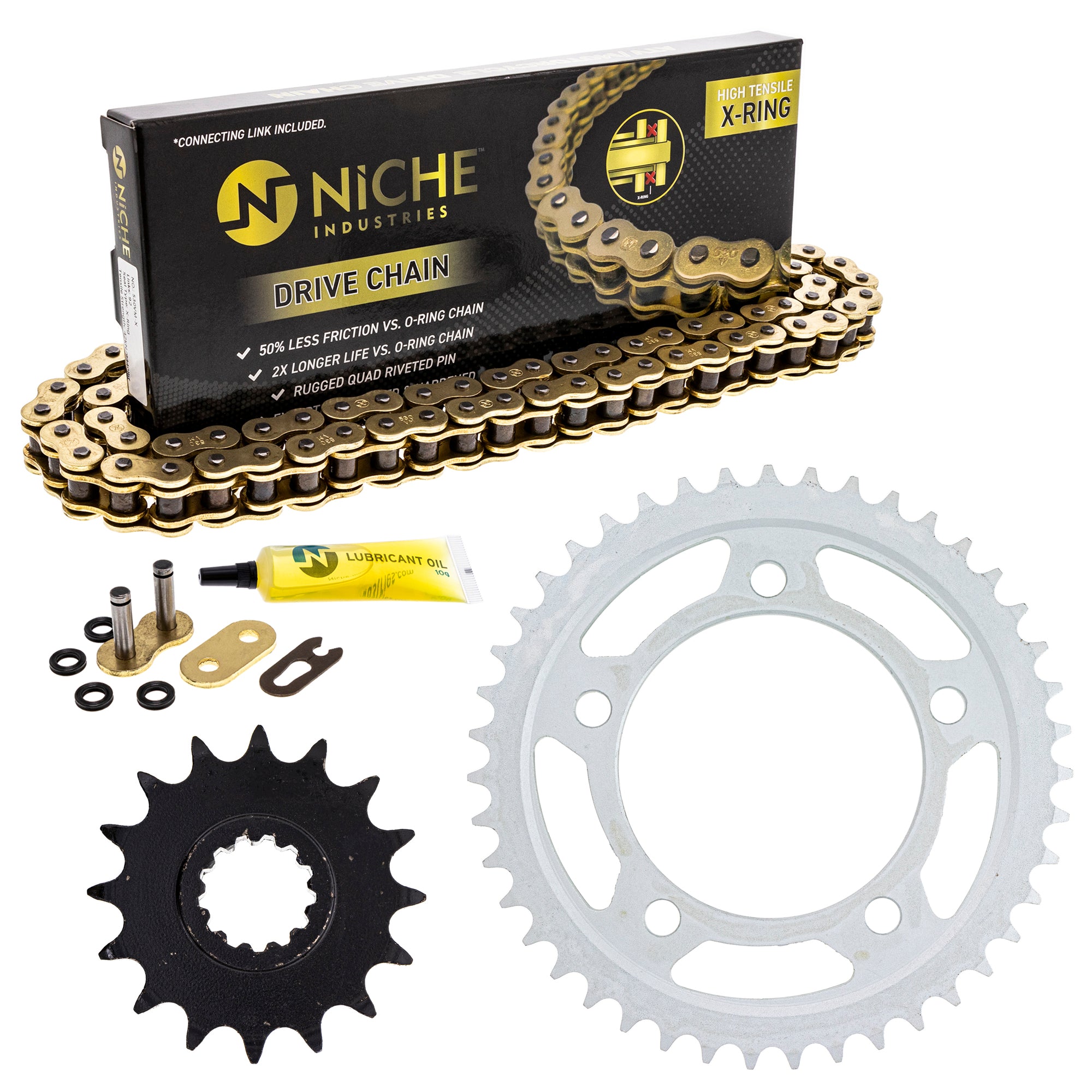 Drive Sprockets & Chain Kit for zOTHER JT Sprocket Honda 919 519-KCS1466K-K001 NICHE MK1004994