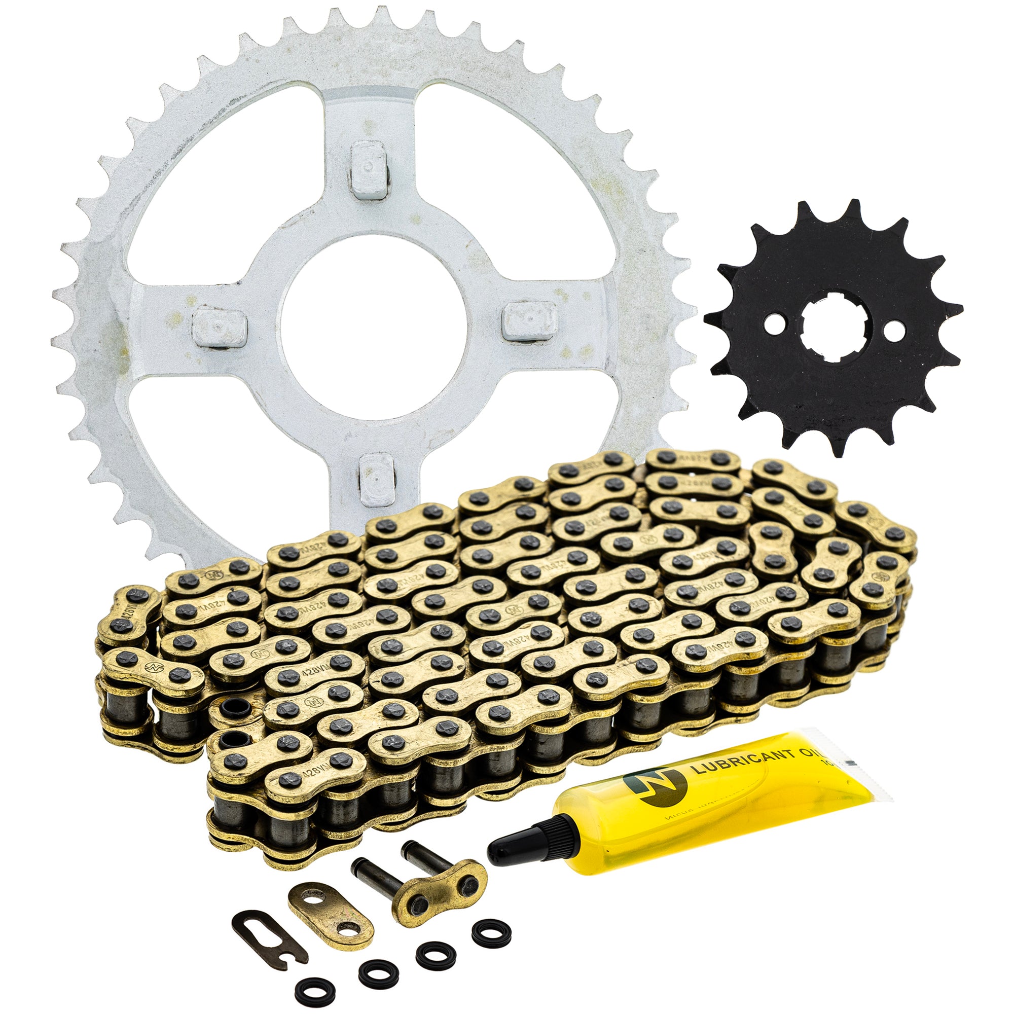Drive Sprockets & Chain Kit for zOTHER Honda XL100S 23801-436-000 405W3-KA8-505 NICHE MK1005015