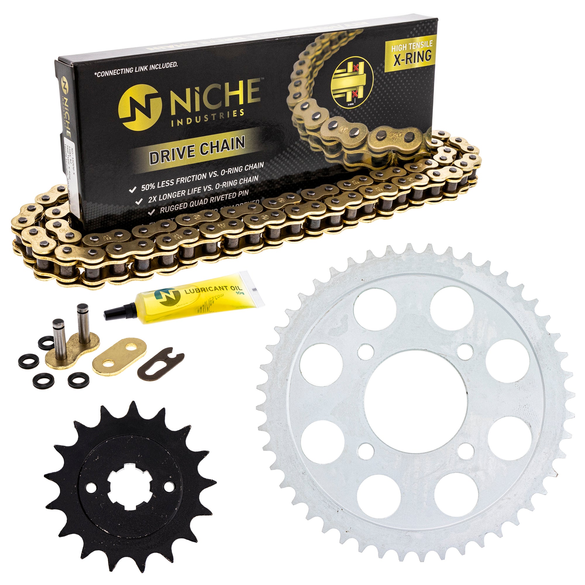 Drive Sprockets & Chain Kit for zOTHER Hondamatic 519-KCS1496K-K001 NICHE MK1005024