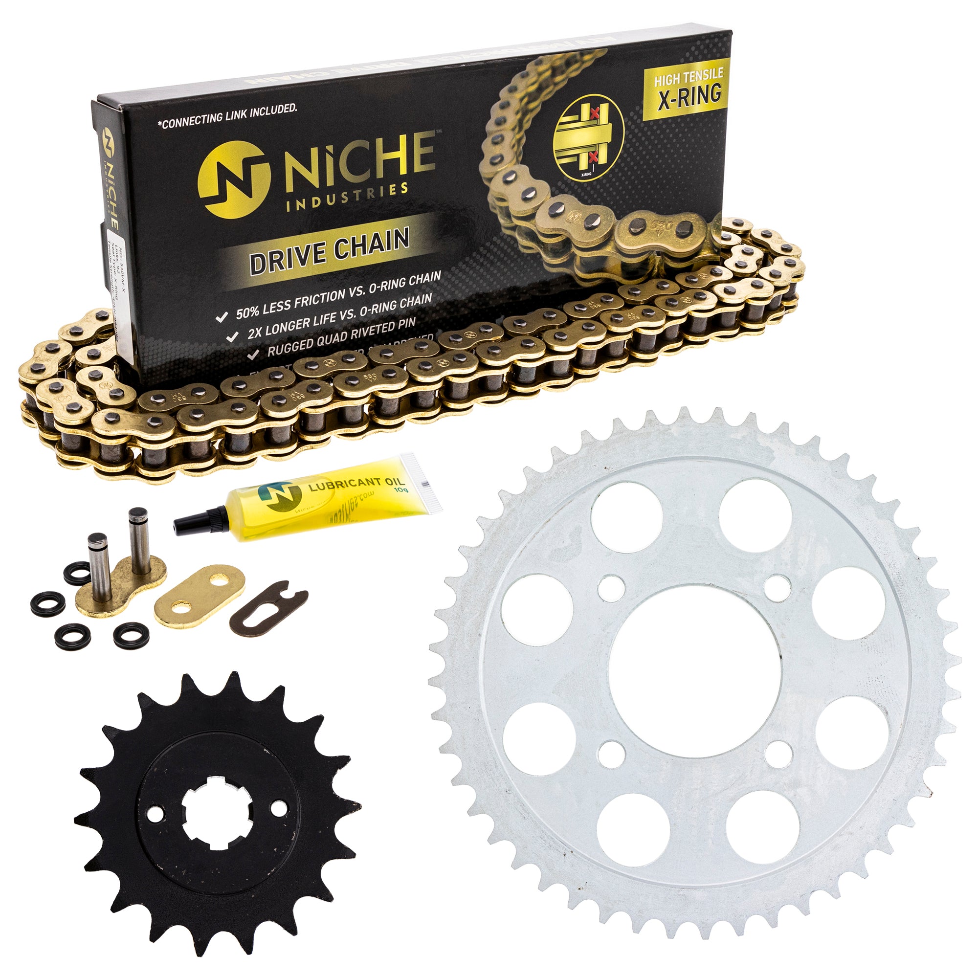 Drive Sprockets & Chain Kit for zOTHER CB750 519-KCS1497K-K001 NICHE MK1005025