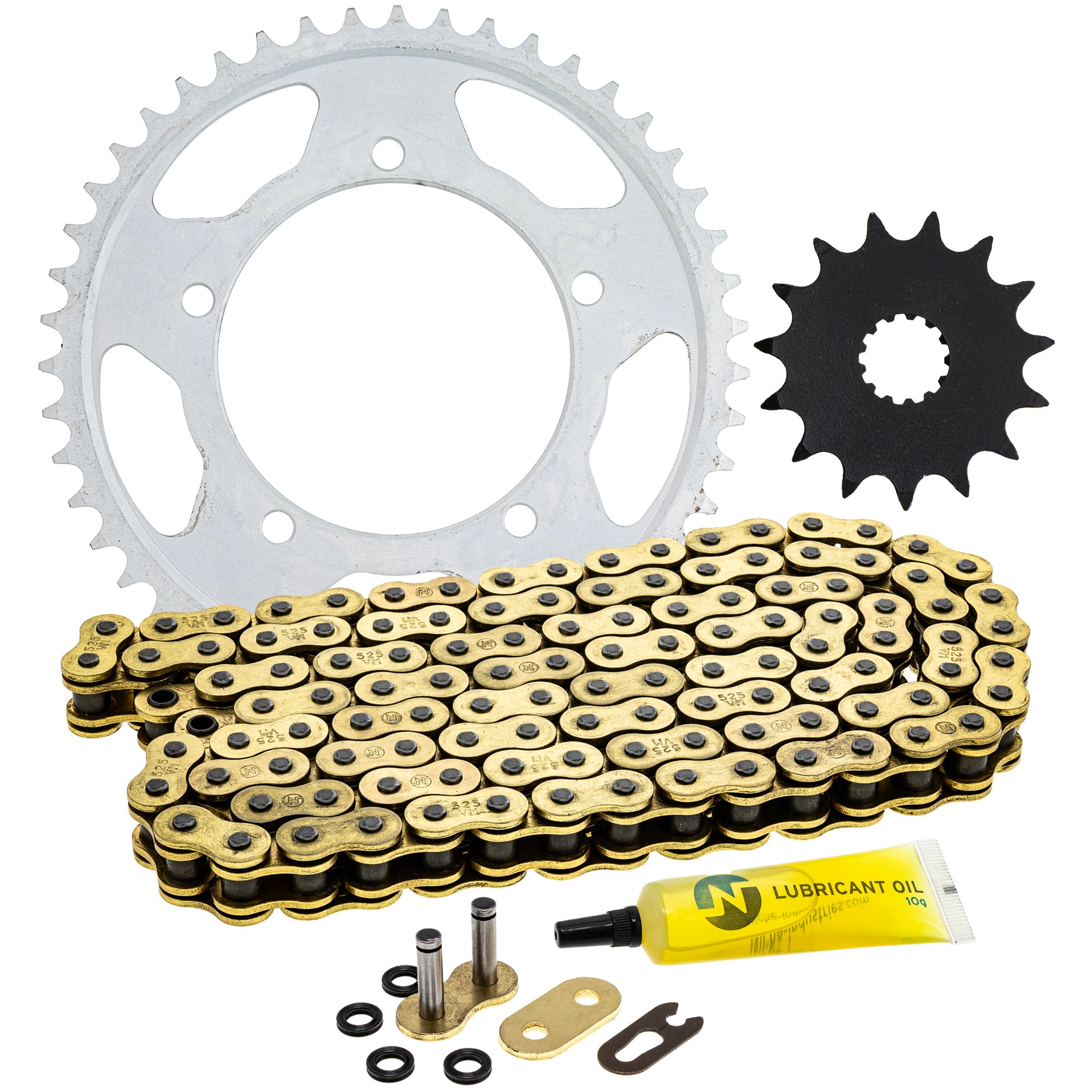 Drive Sprockets & Chain Kit for zOTHER Triumph Suzuki Kawasaki JT Sprocket Vstrom NICHE MK1005026