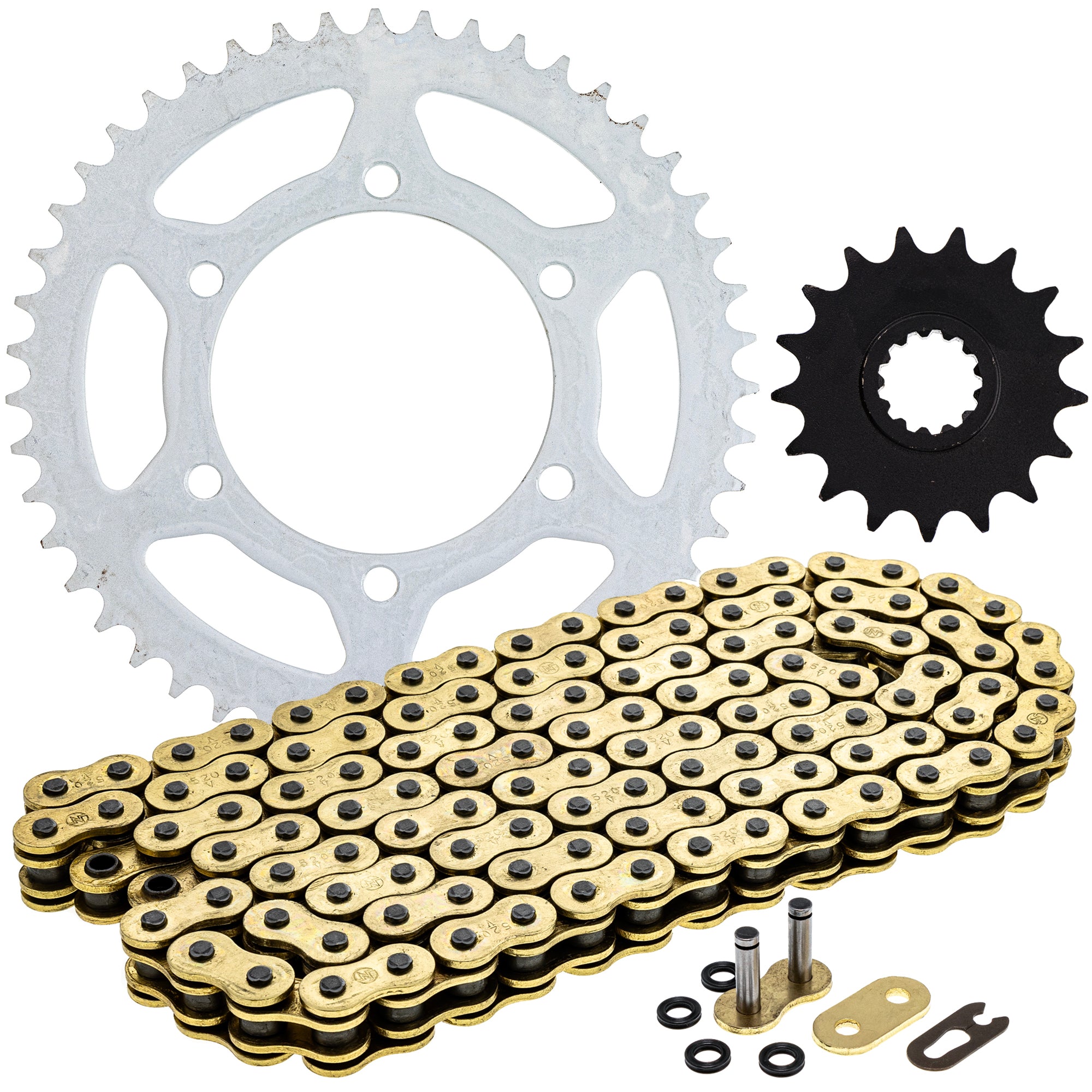 Drive Sprockets & Chain Kit for zOTHER YZF 519-KCS1523K-K001 NICHE MK1005051