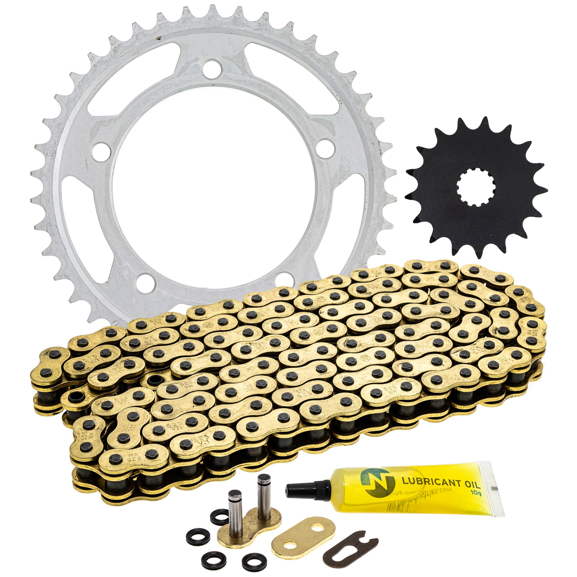 Drive Sprockets & Chain Kit for zOTHER Triumph Suzuki JT Sprocket Vstrom 519-KCS1526K-K001 NICHE MK1005054