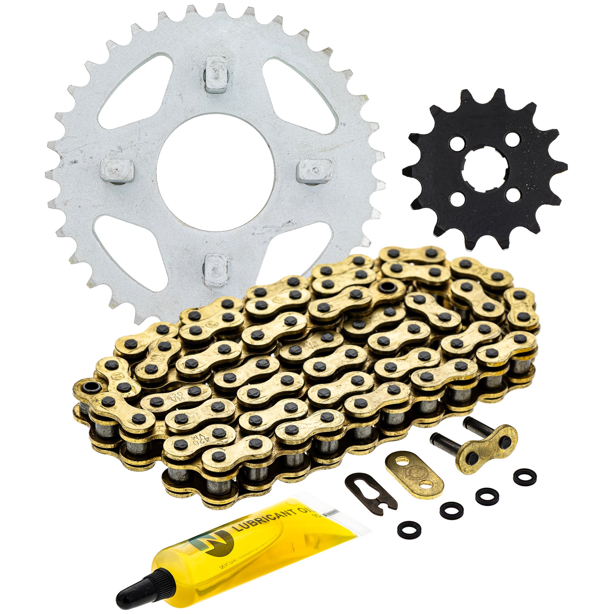 Drive Sprockets & Chain Kit for zOTHER Honda ATC70 40530-181-952 23800-040-010 NICHE MK1005061