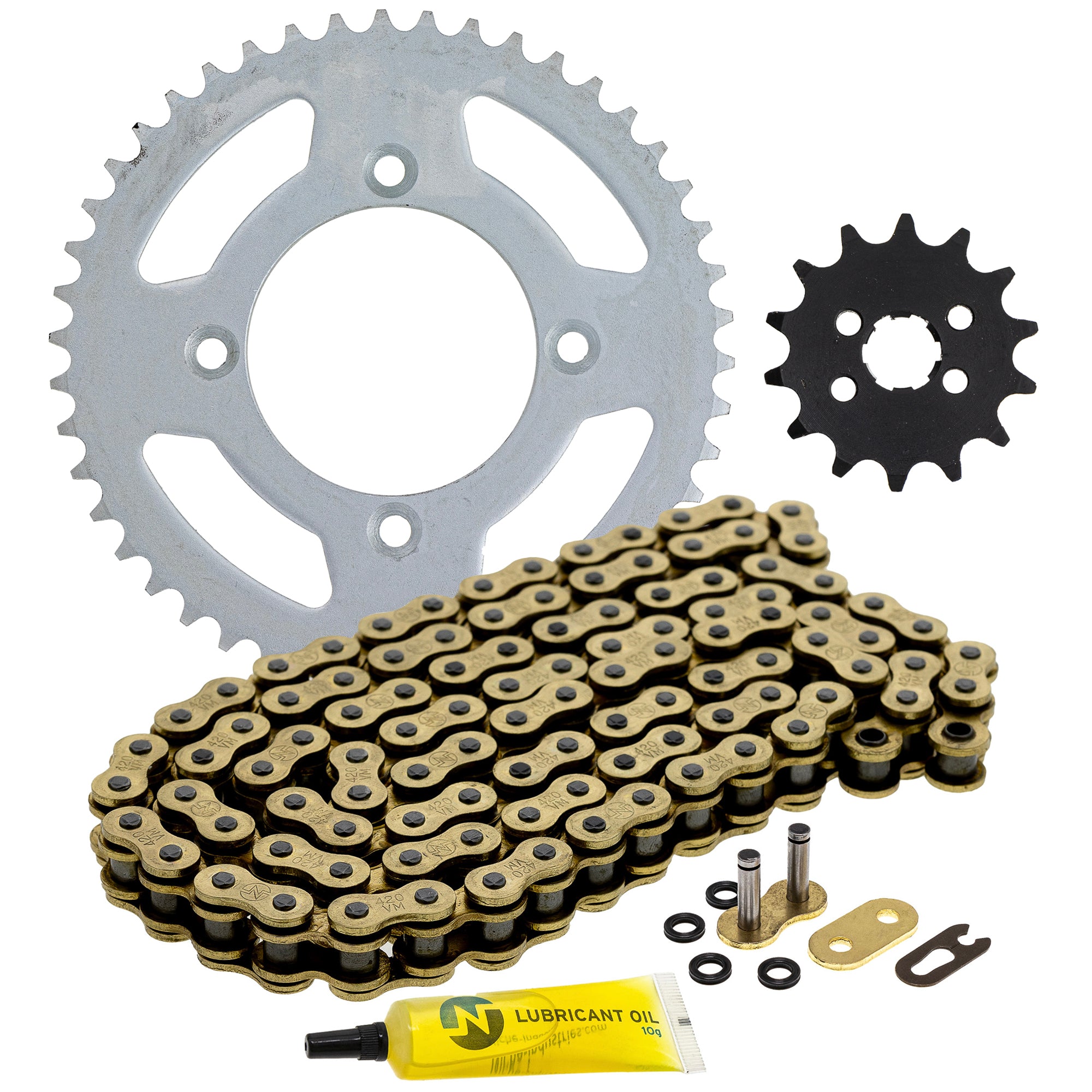 Drive Sprockets & Chain Kit for zOTHER Honda XR80R 405W3-GN1-505 23801-178-000 NICHE MK1005078