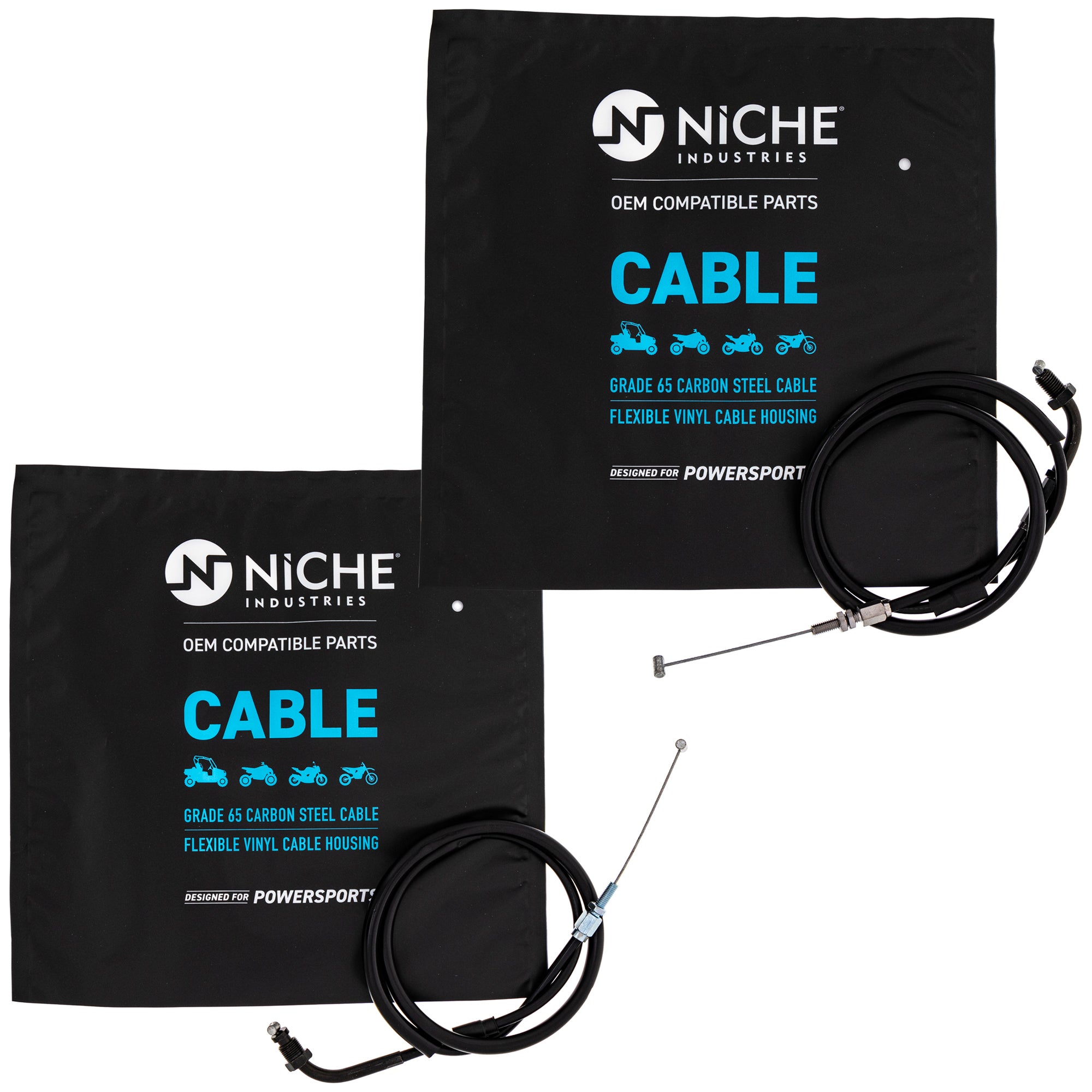 NICHE MK1005844 Throttle Cable Set for zOTHER Turbo Shadow