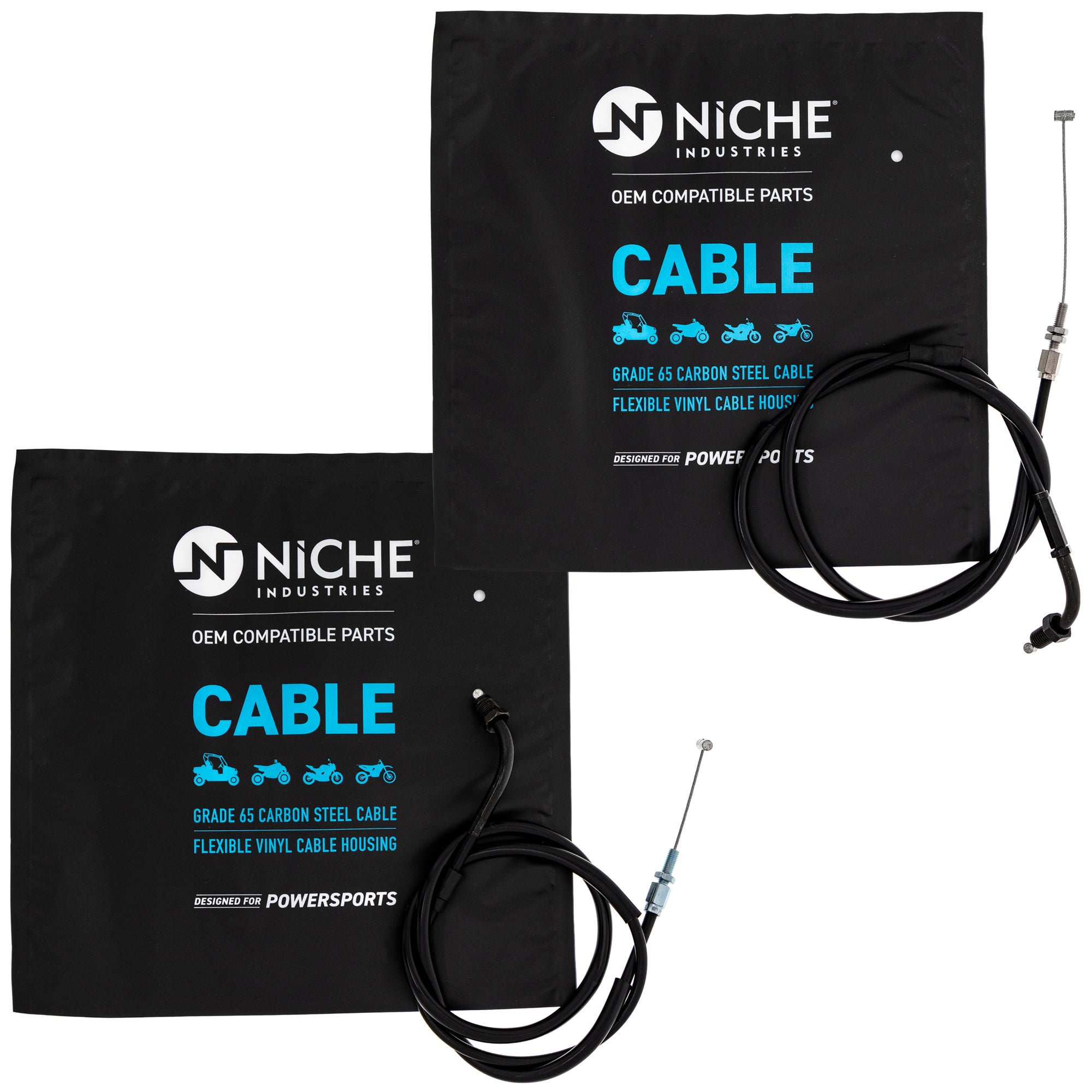 NICHE MK1005852 Throttle Cable Set for zOTHER Rebel