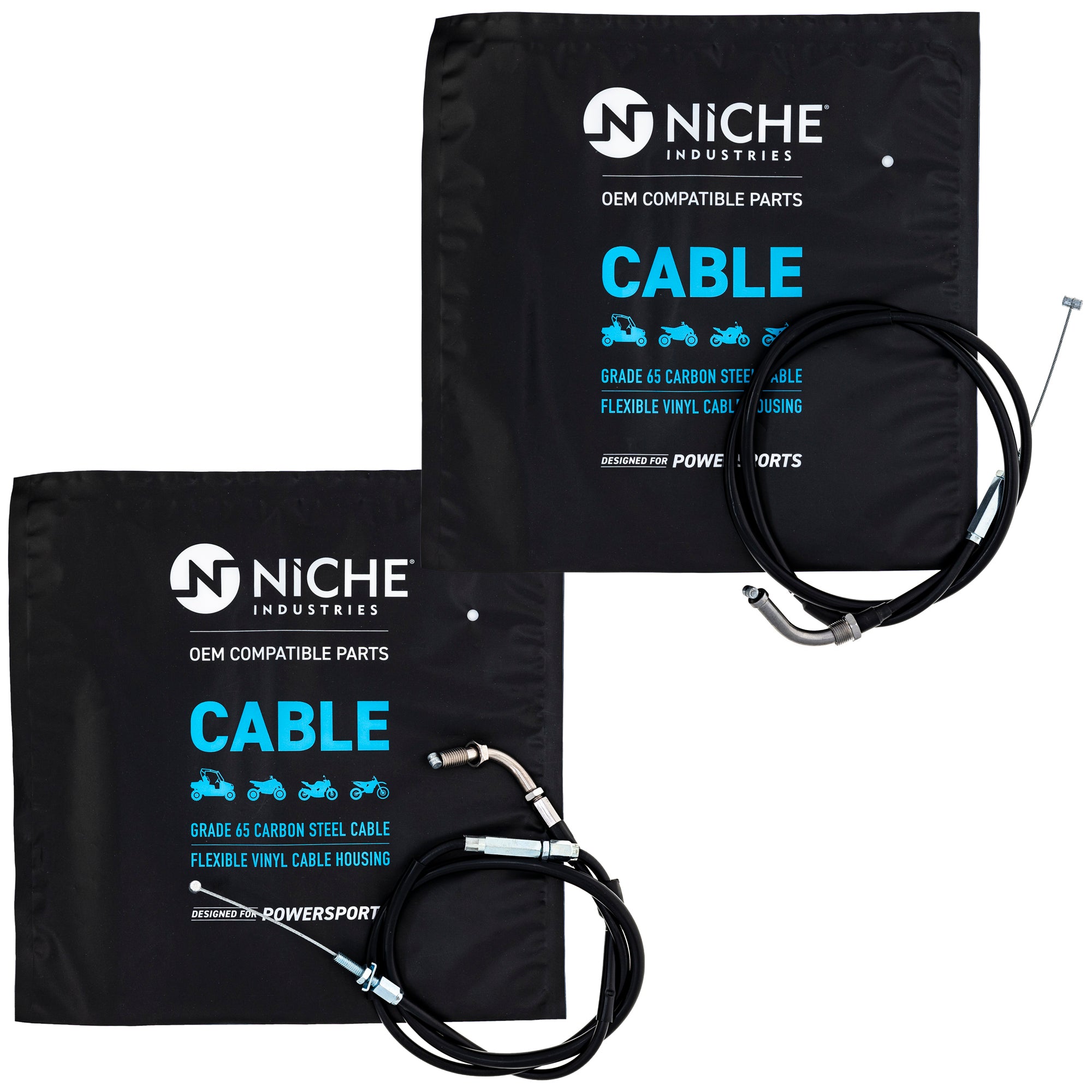 NICHE MK1005855 Throttle Cable Set for zOTHER Goldwing