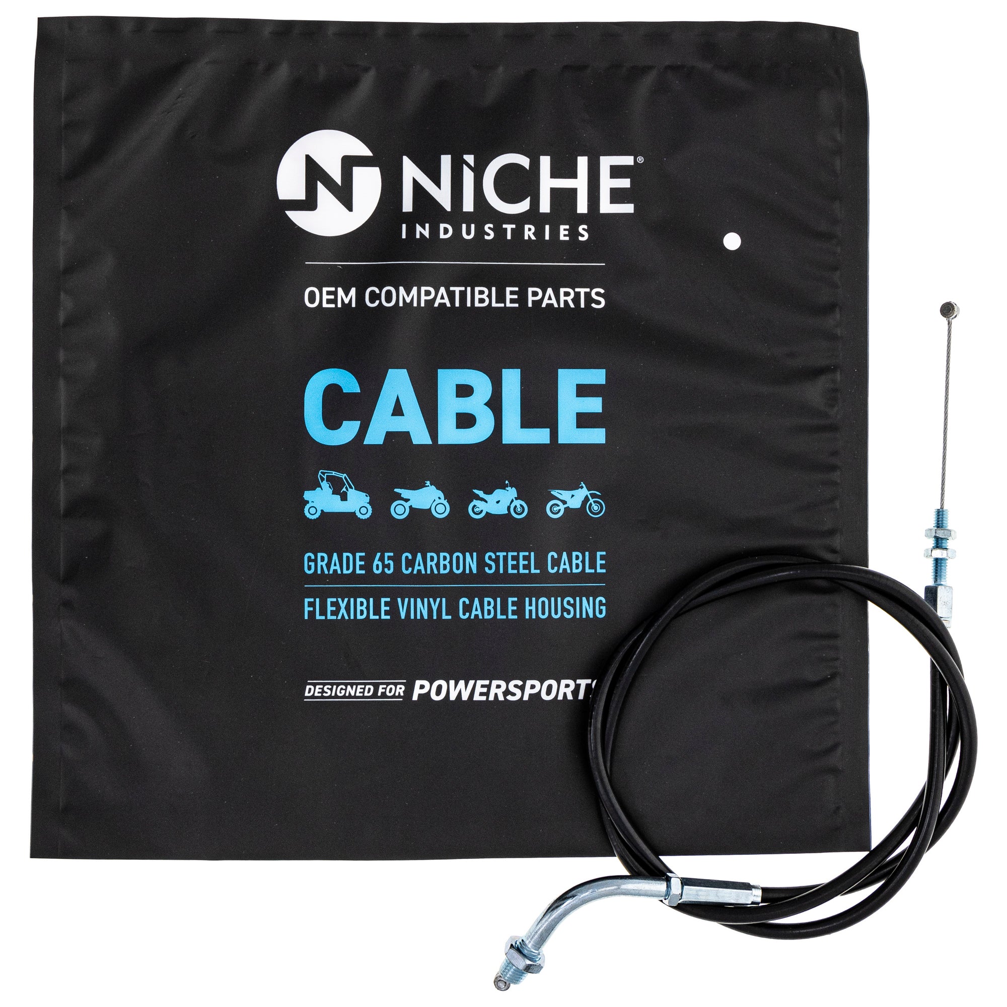 NICHE MK1005879 Throttle Cable Set for zOTHER KZ900 KZ750 KZ650