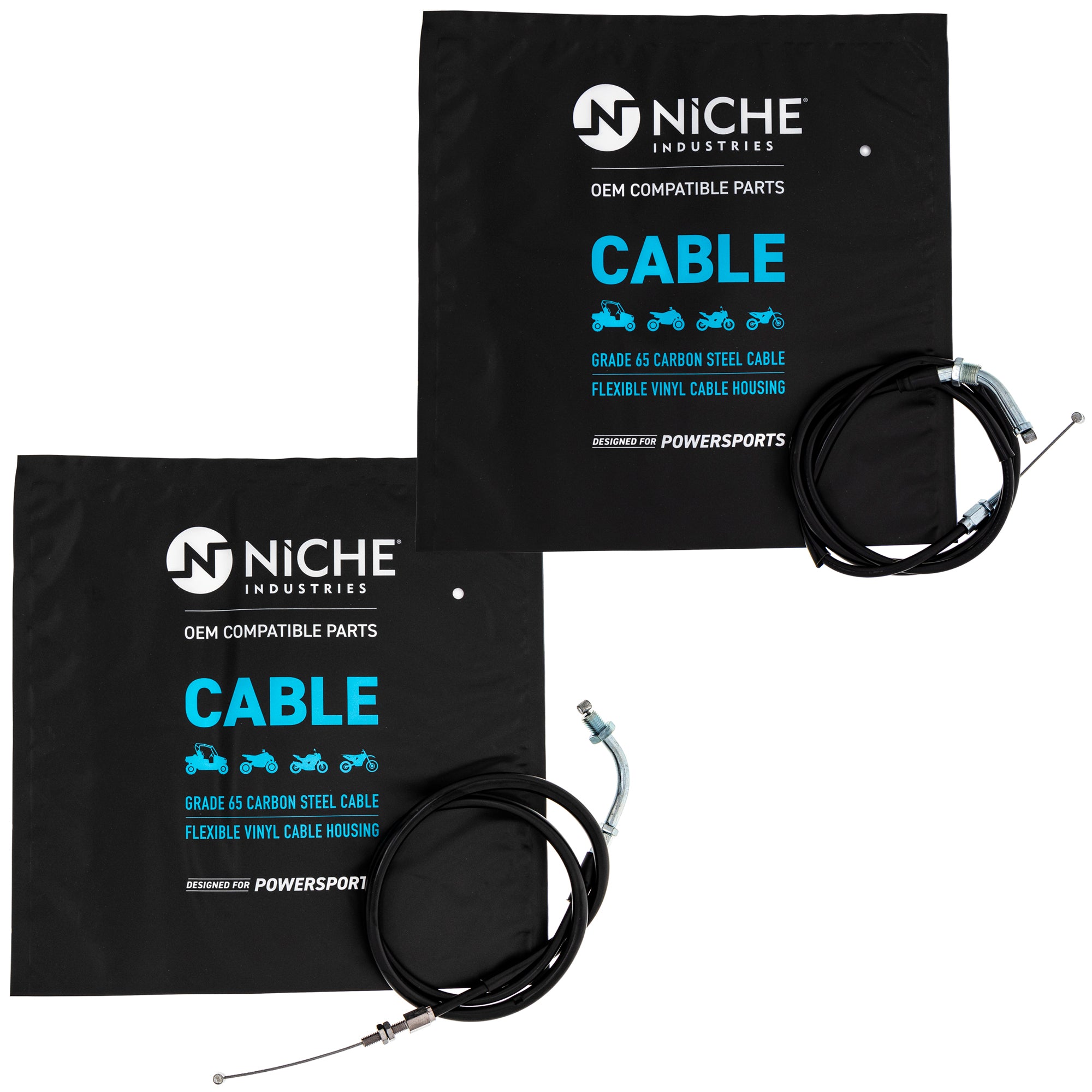 NICHE MK1005883 Throttle Cable Set for zOTHER Shadow