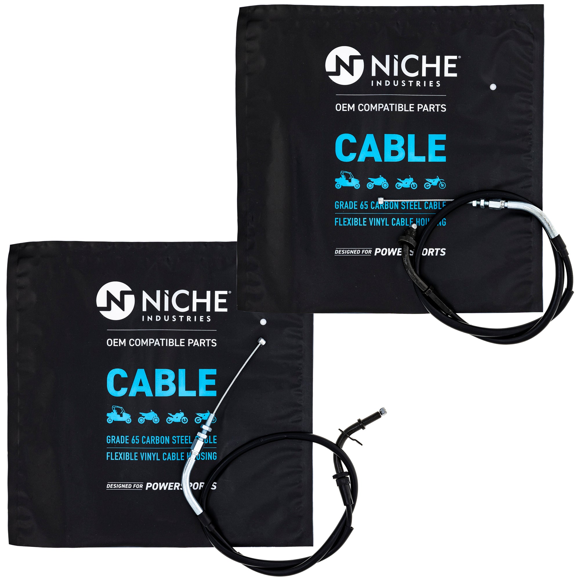 NICHE MK1005890 Throttle Cable Set for zOTHER GSXR1100