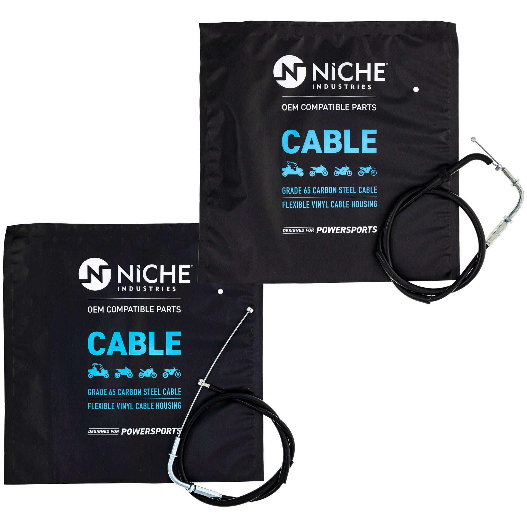 NICHE MK1005906 Throttle Cable Set for zOTHER Ninja