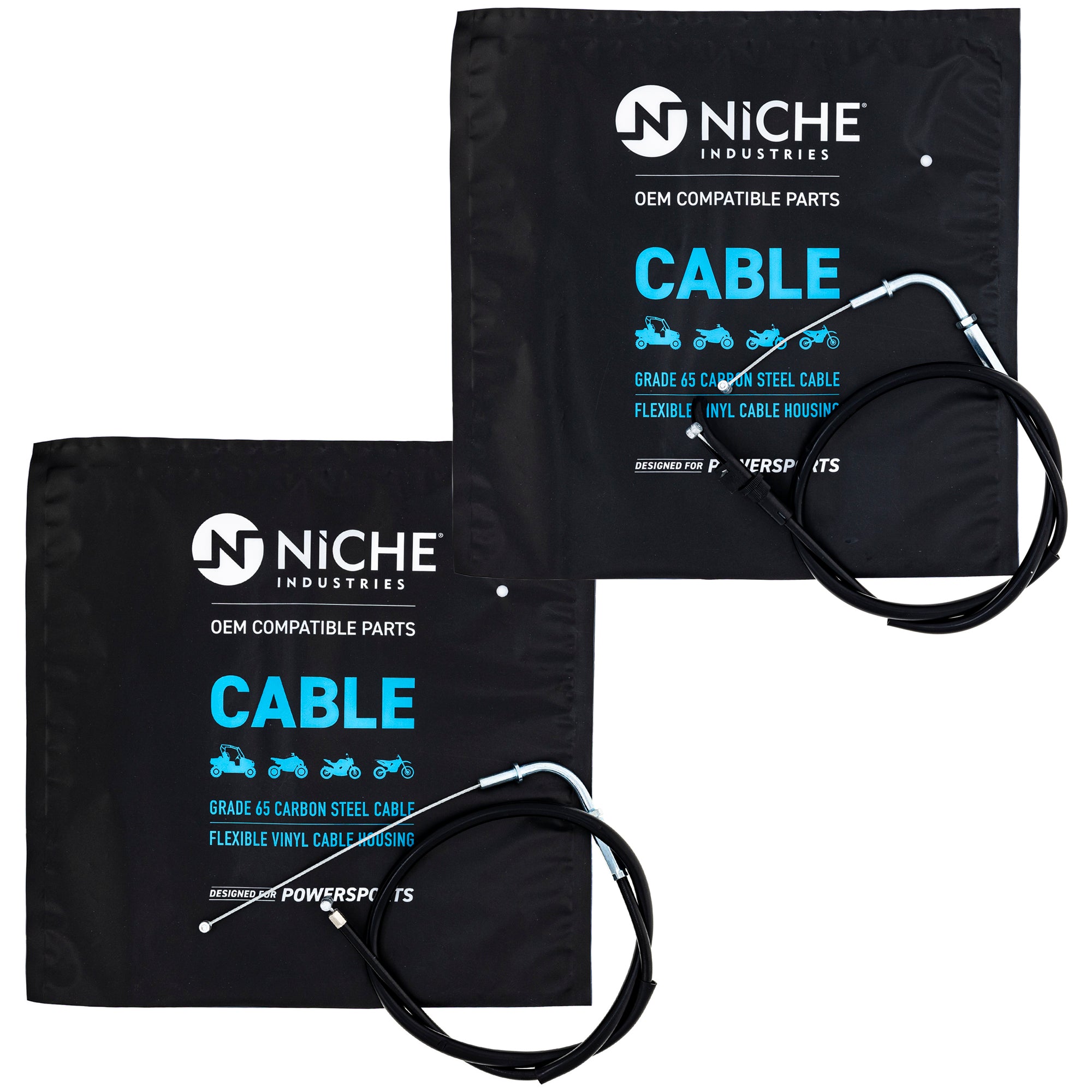 NICHE MK1005907 Throttle Cable Set for zOTHER Ninja