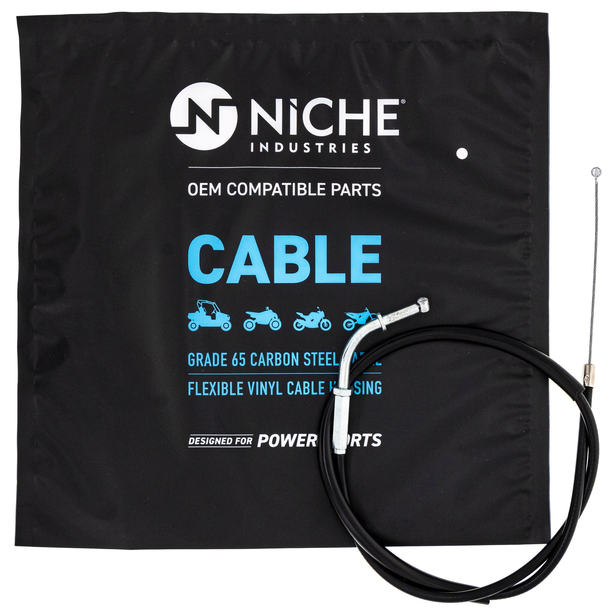 NICHE MK1005914 Throttle Cable Set for zOTHER Zephyr Ninja