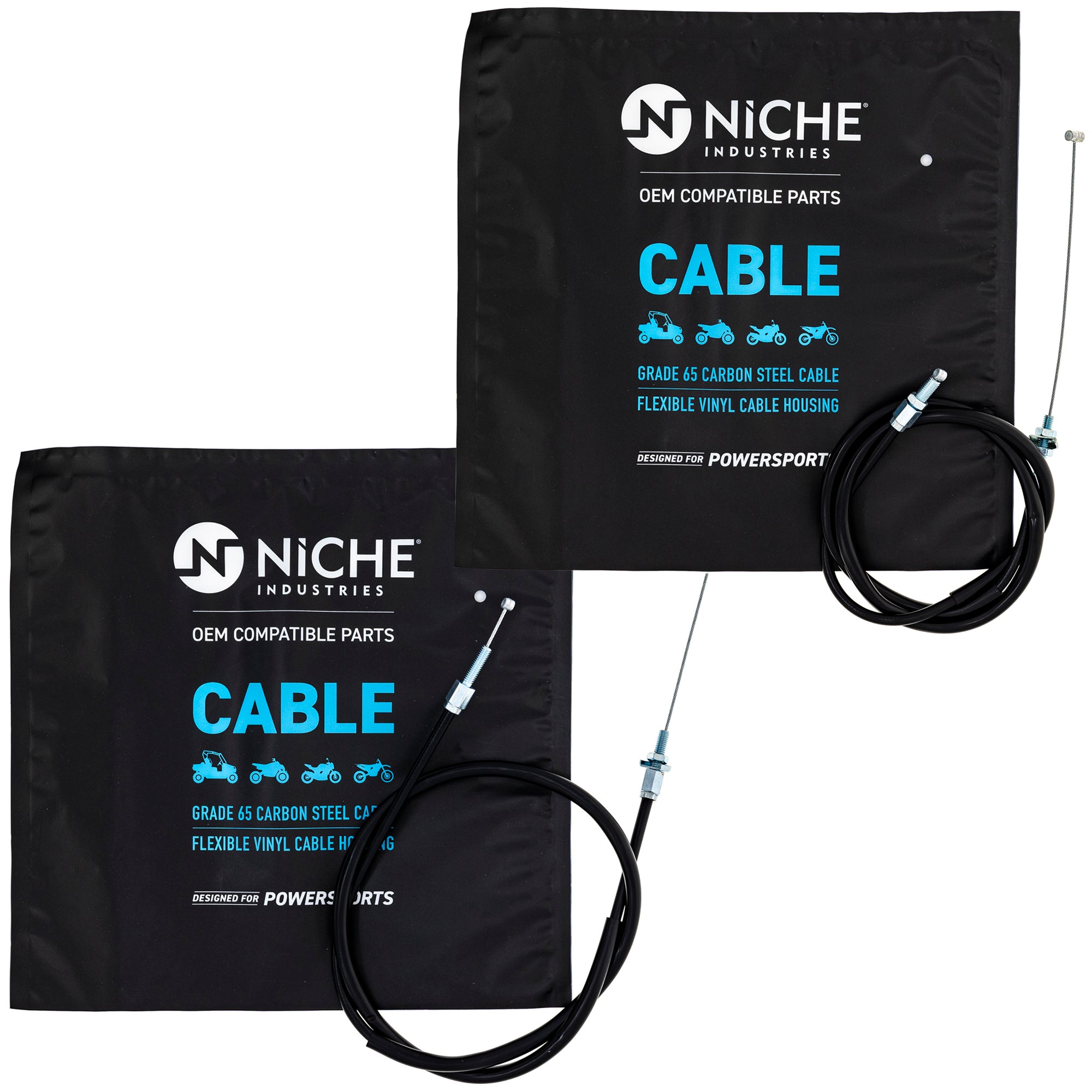 NICHE MK1005918 Throttle Cable Set for zOTHER XR250R XR250L XL250R