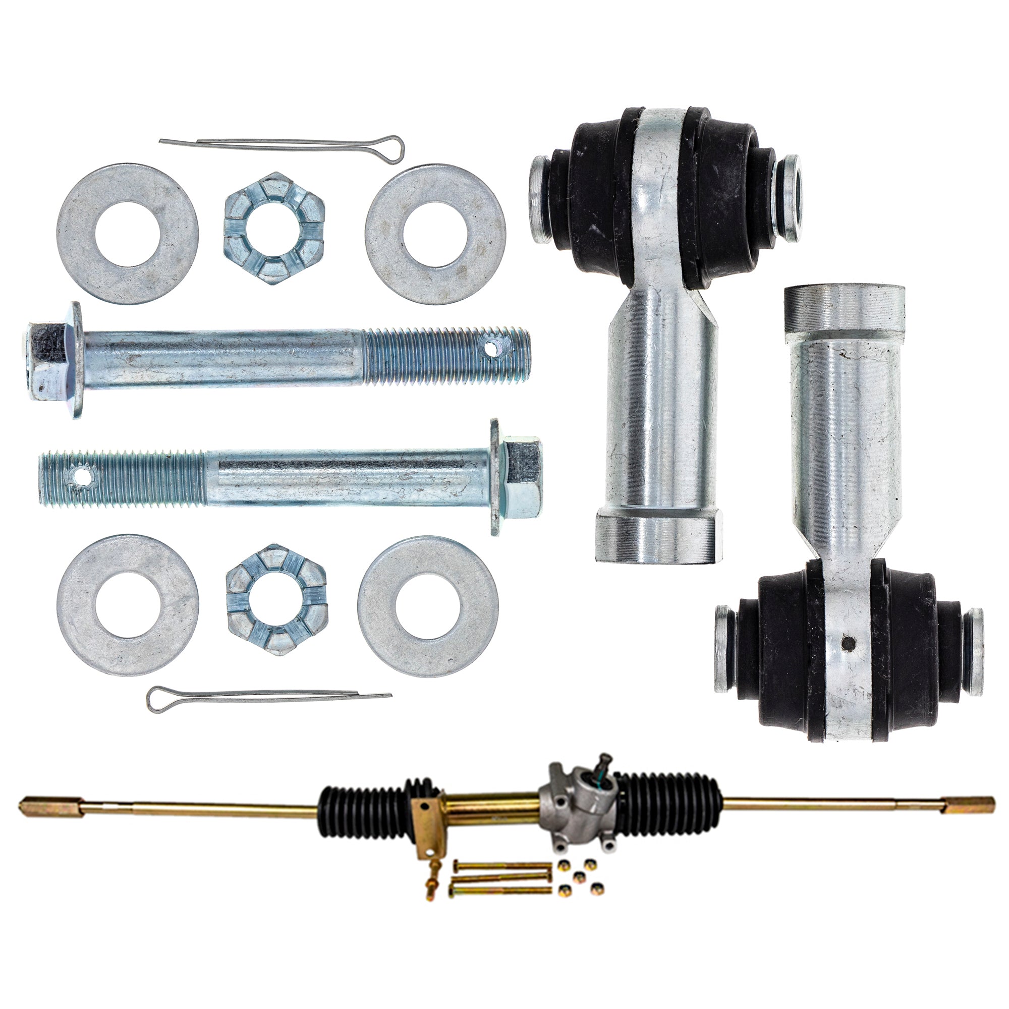 Steering Rack Assembly & Tie Rods Kit for BRP Can-Am Ski-Doo Sea-Doo Commander 709401185 NICHE MK1006184