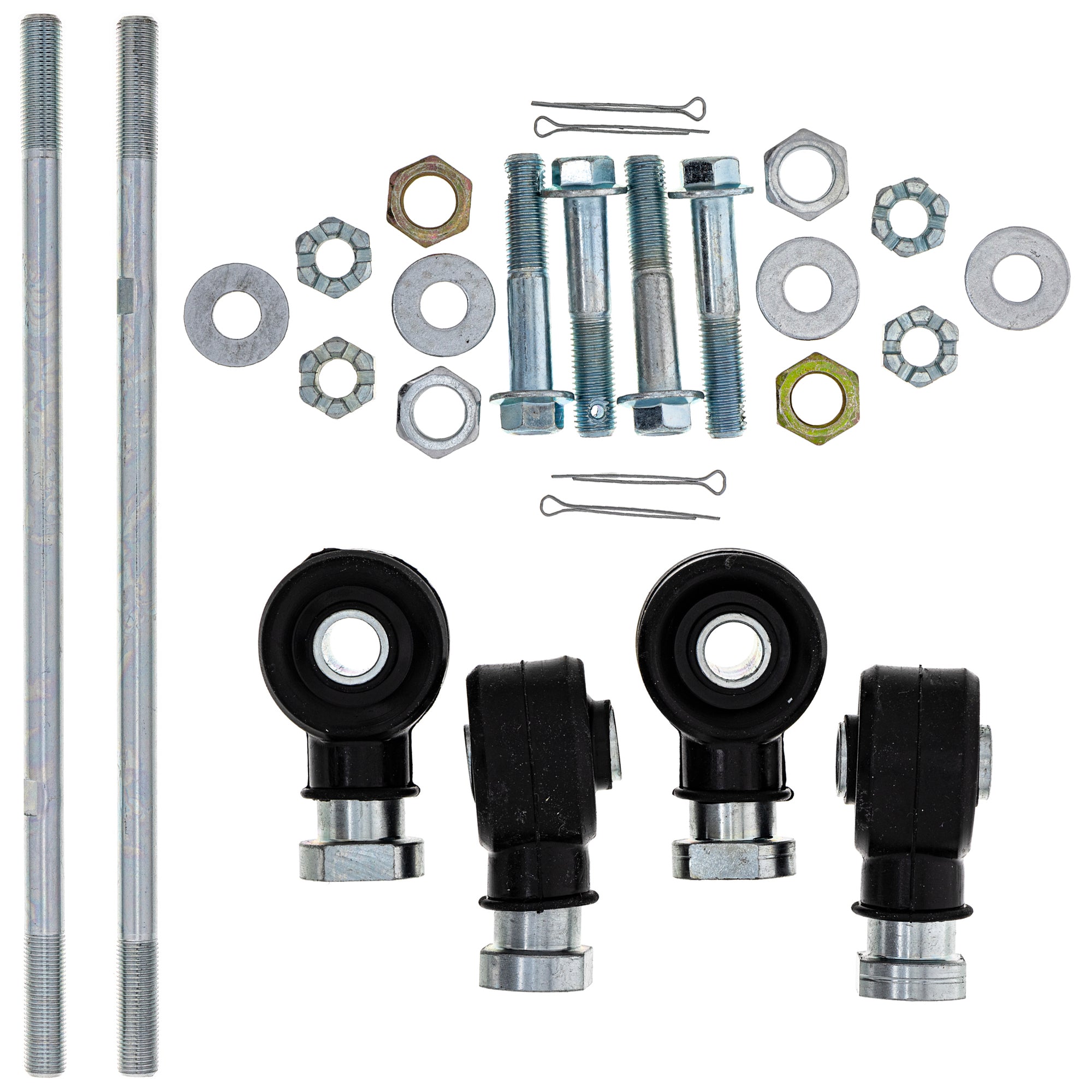 Tie Rod End Kit (2 Sets) For Polaris Sportsman 600 ATV 2003-2005 - Replaces 7061138, 7061139