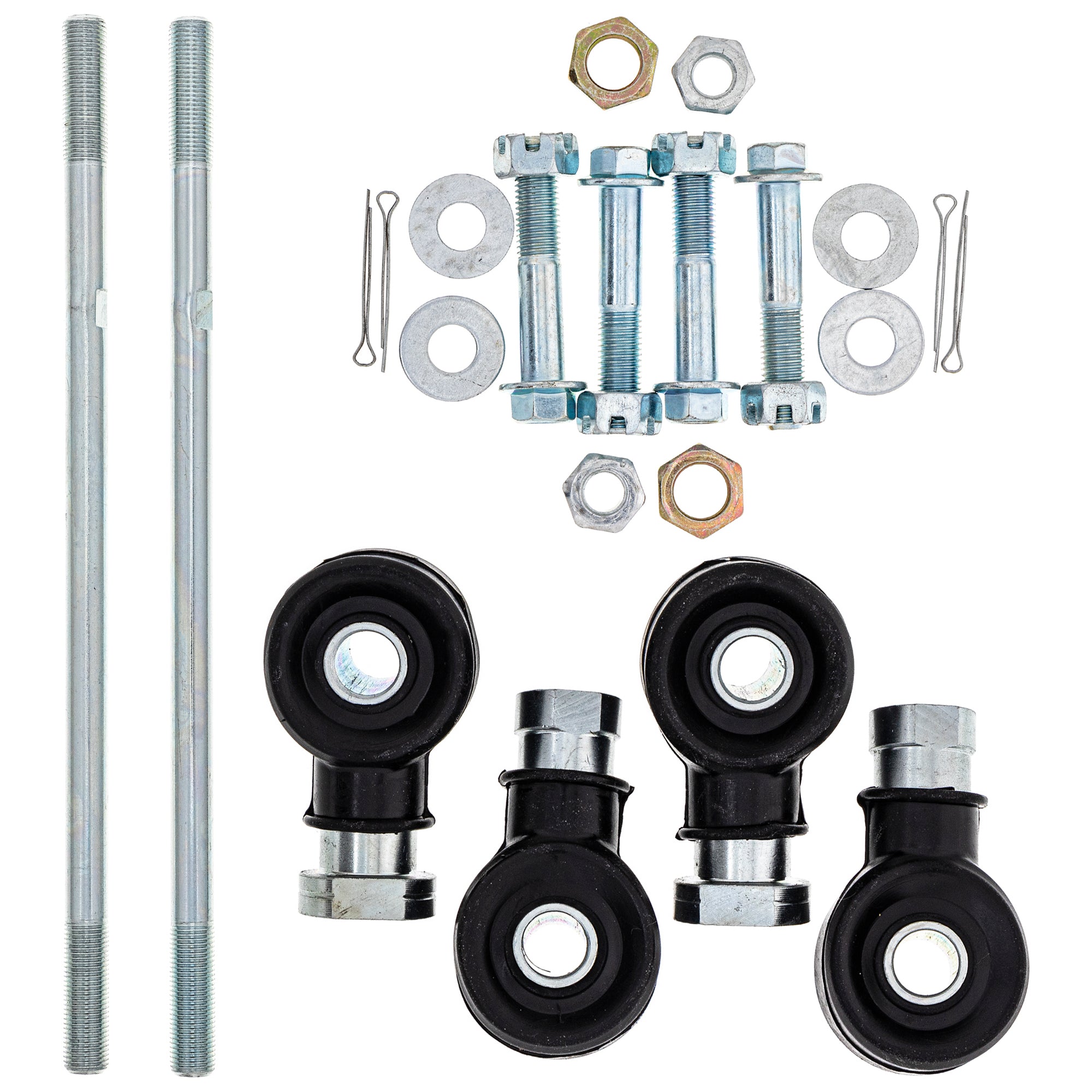Tie Rods & Tie Rods Ends Kit for Polaris GEM Xplorer Xpedition Worker Trail NICHE MK1006191